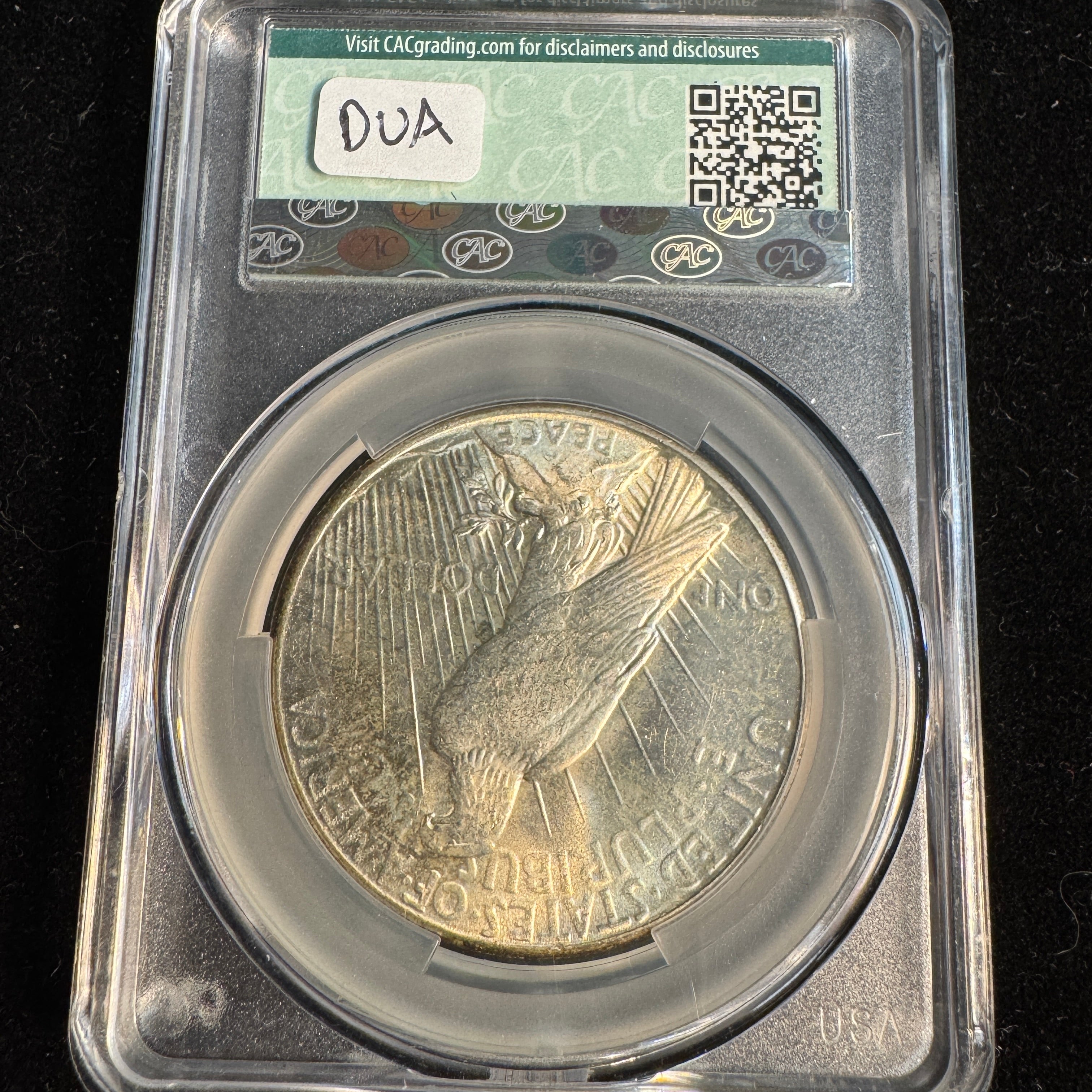 1926 (P) Peace Silver Dollar, CAC MS-64