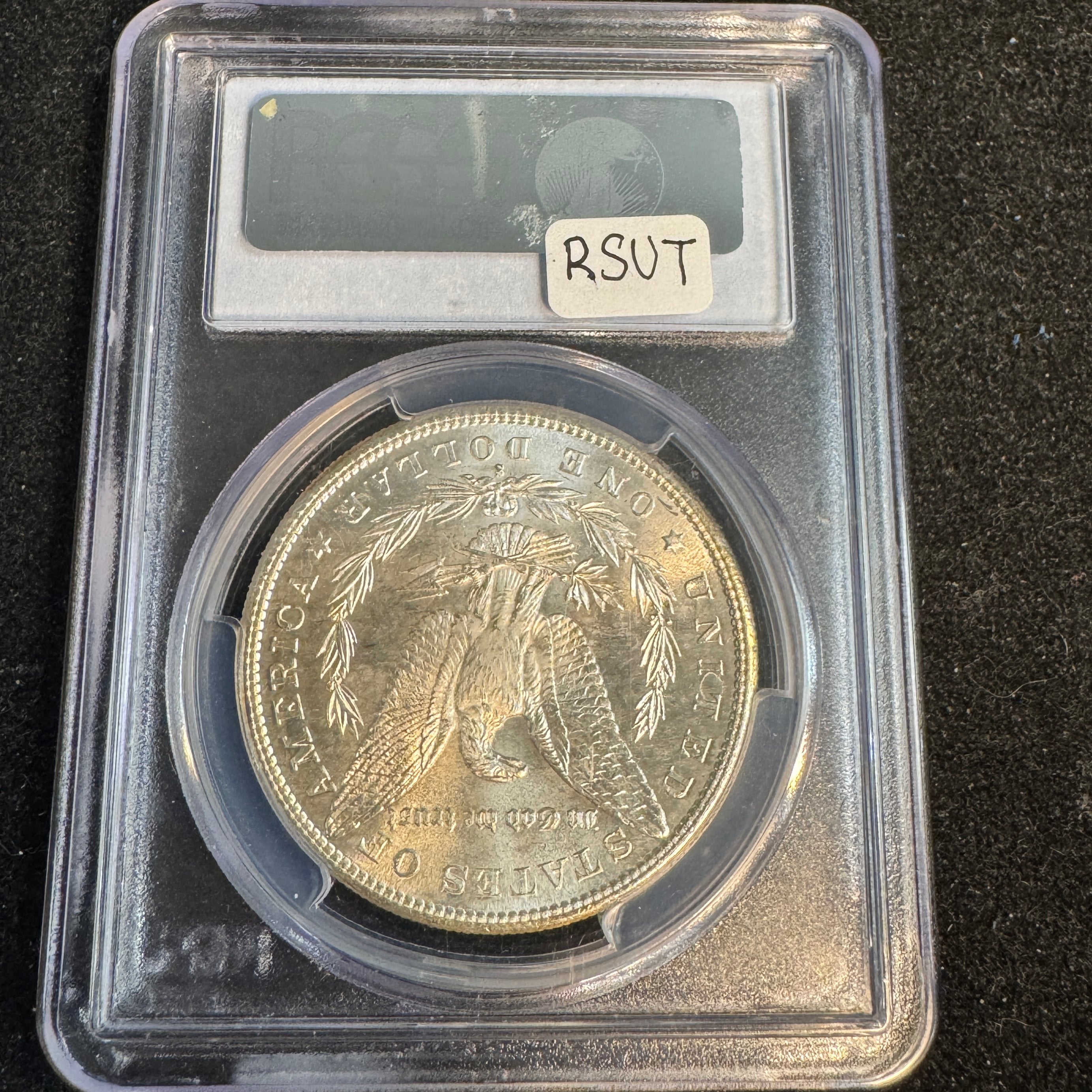 1881-S Morgan Silver Dollar, PCGS MS-66+ Green CAC