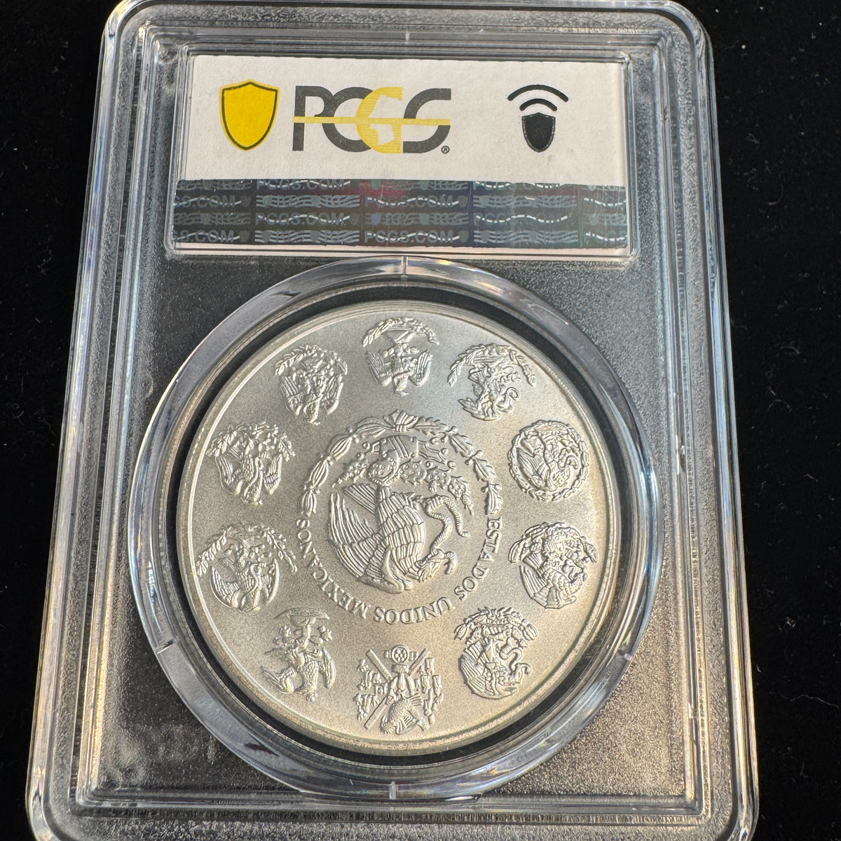2011-Mo Mexico 1 Onza Libertad, PCGS MS-69