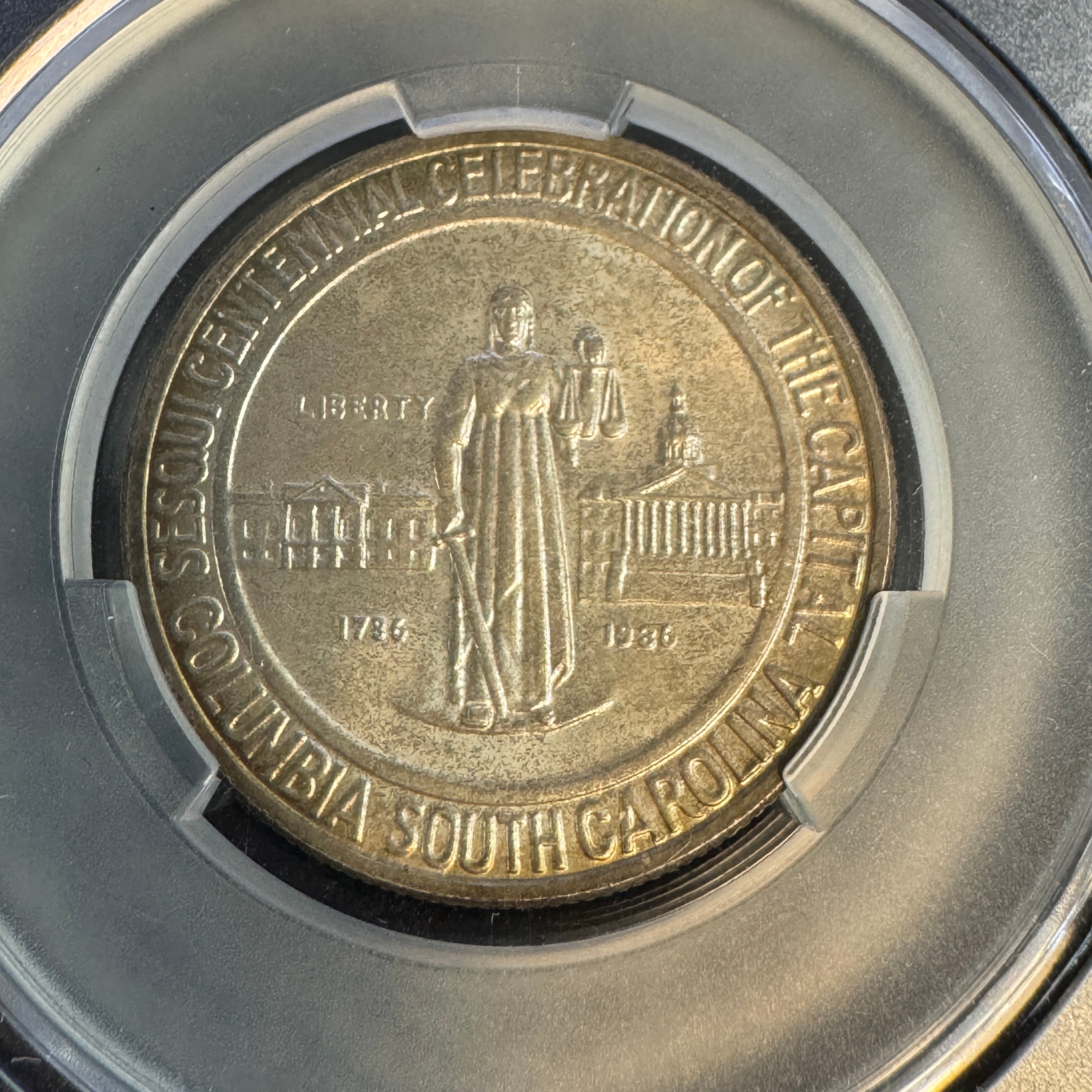 1936 Columbia S.C. Classic Commemorative Half Dollar, CAC MS-66+
