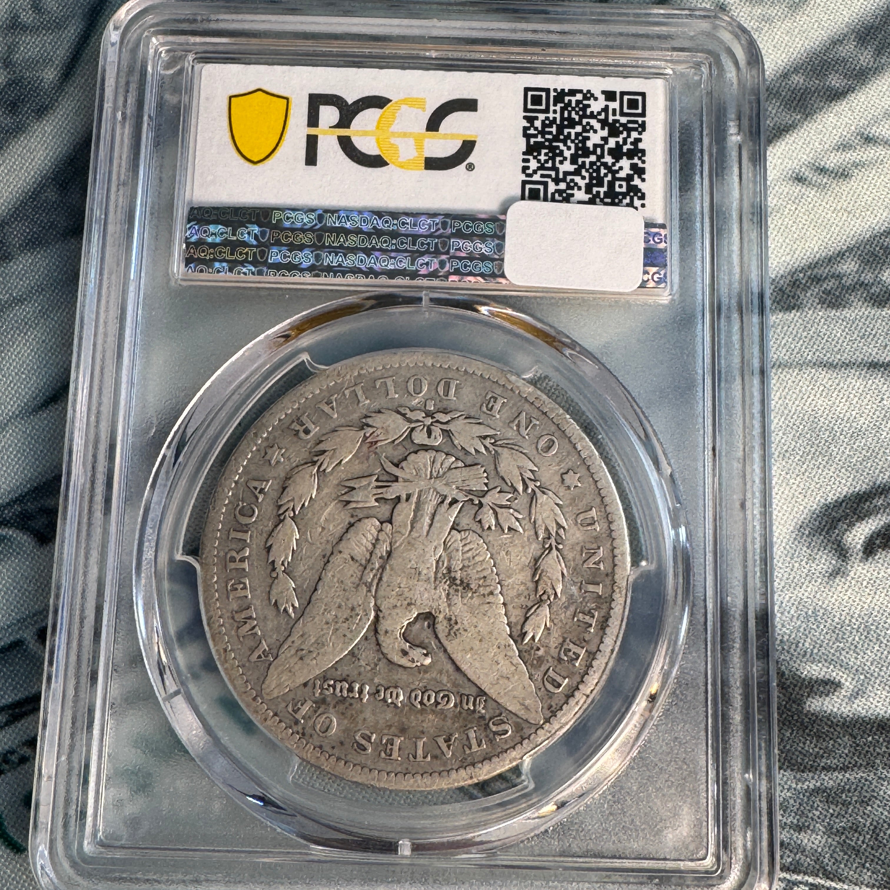 1893-S Morgan Silver Dollar, PCGS G-4
