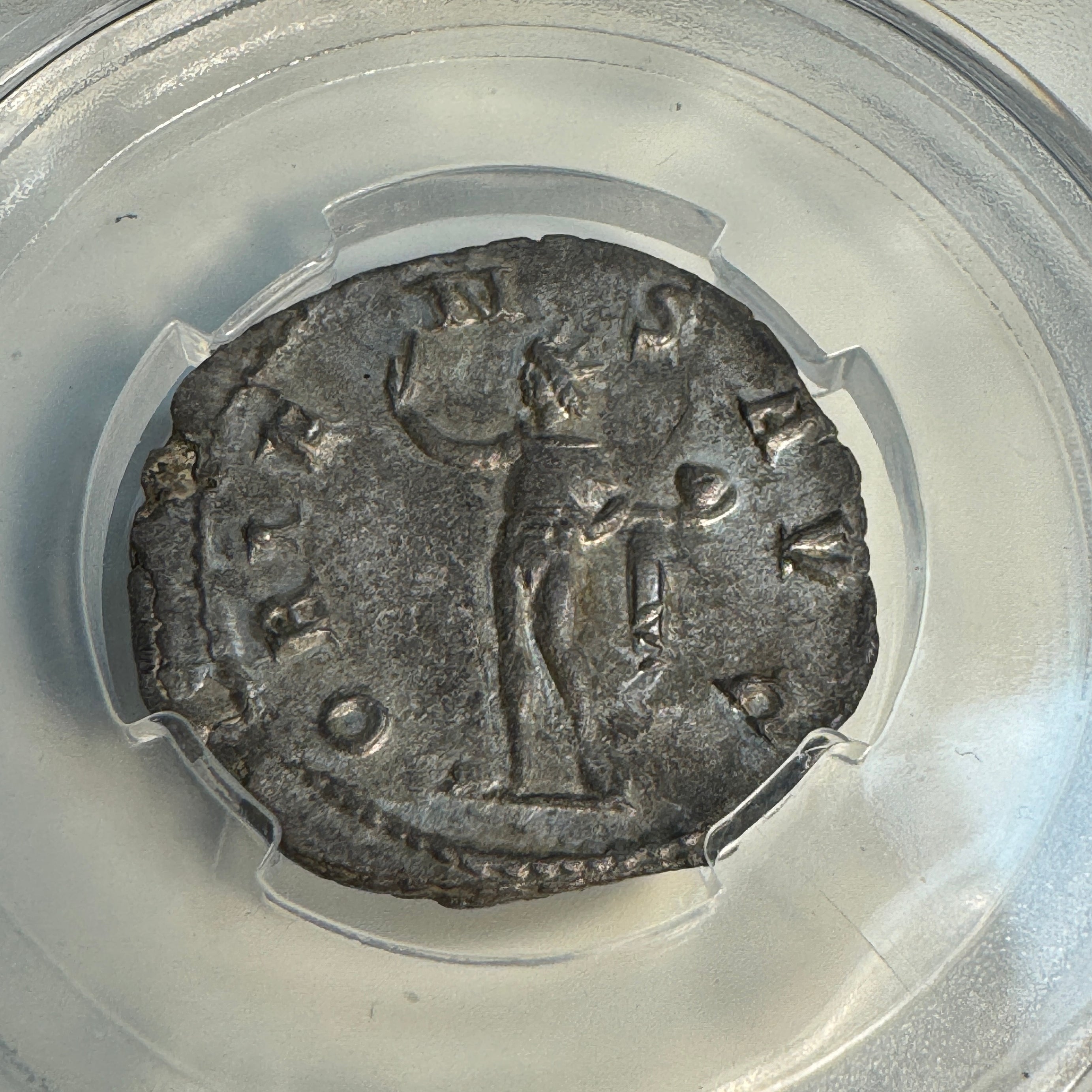 Gordian III (AD 238-244) Roman Empire, AR Antoninianus, Rx: Sol w/globe, RIC-213, PNC AU