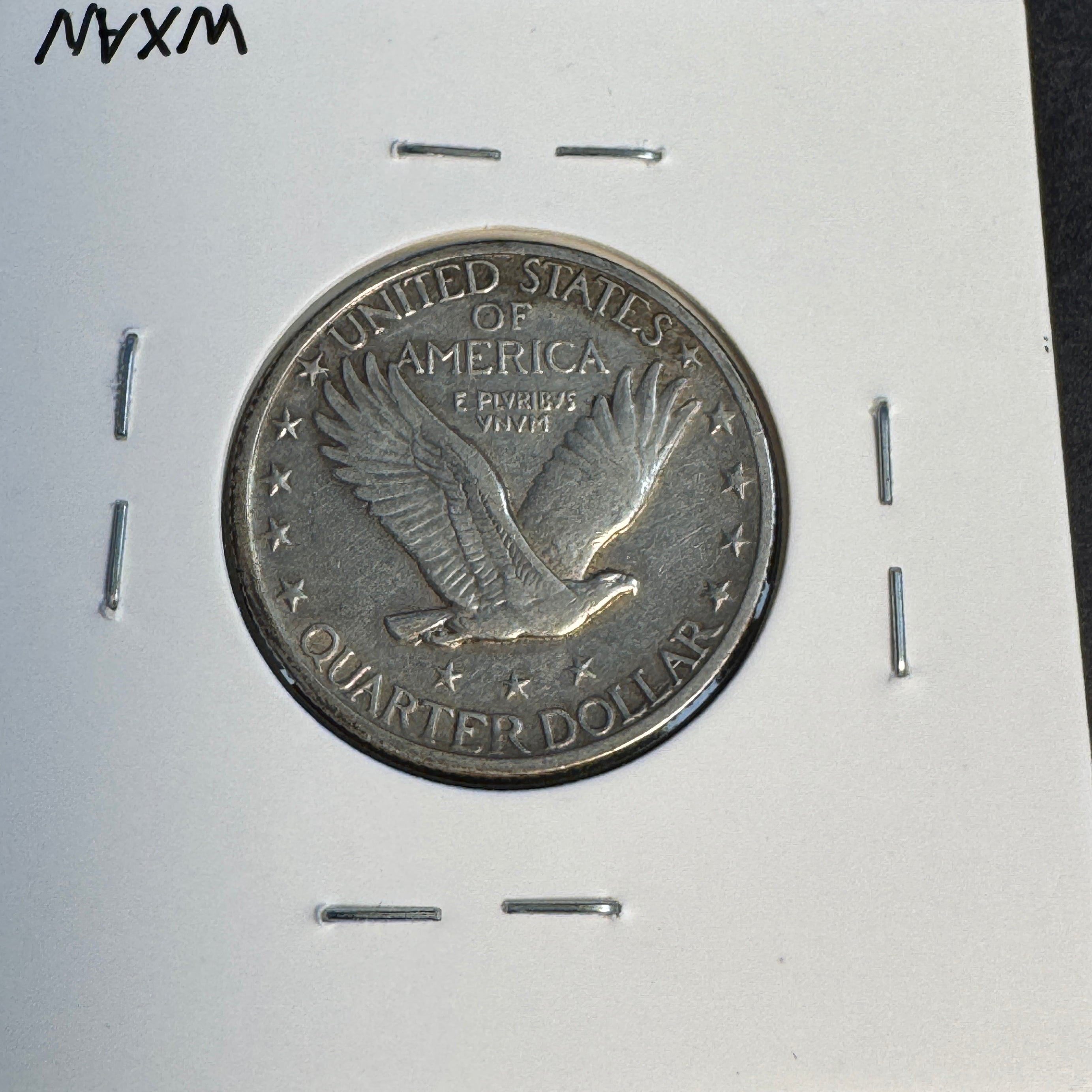 1919-S Standing Liberty Quarter AR 25c, XF