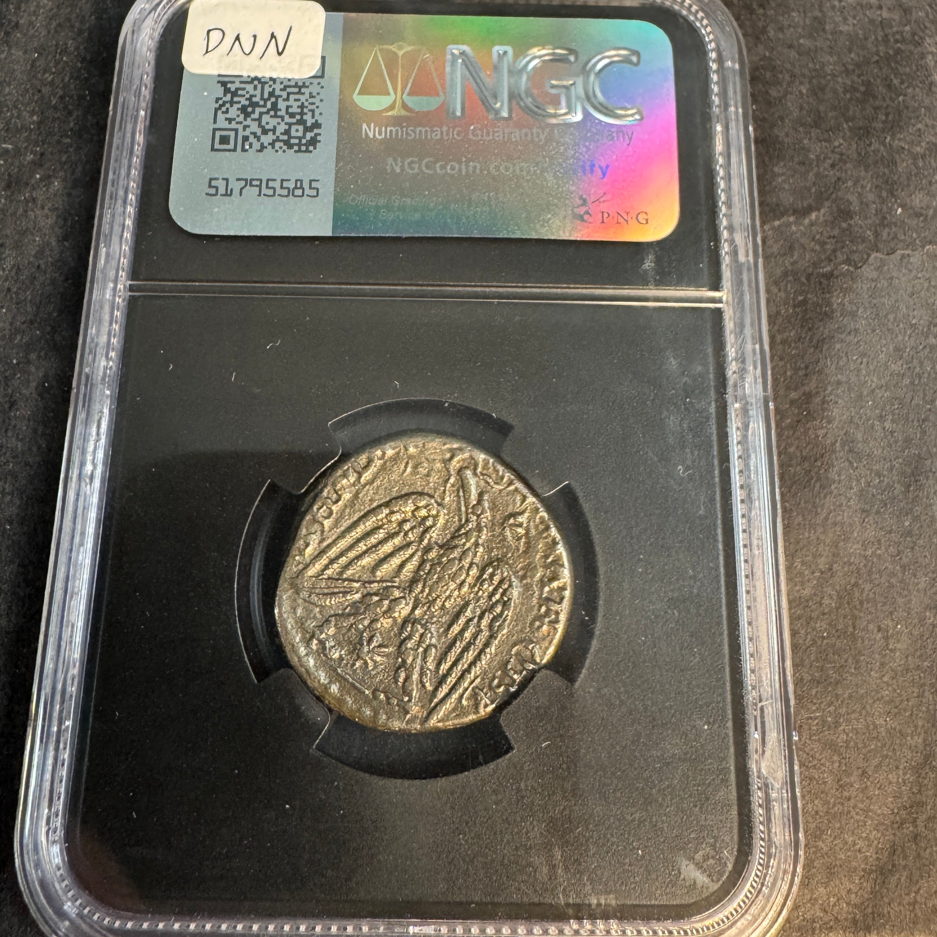 (218-222 AD) Elagabalus Tetradrachm, Antioch - Roman Syria, NGC Choice VF, Vaultbox Odyssey