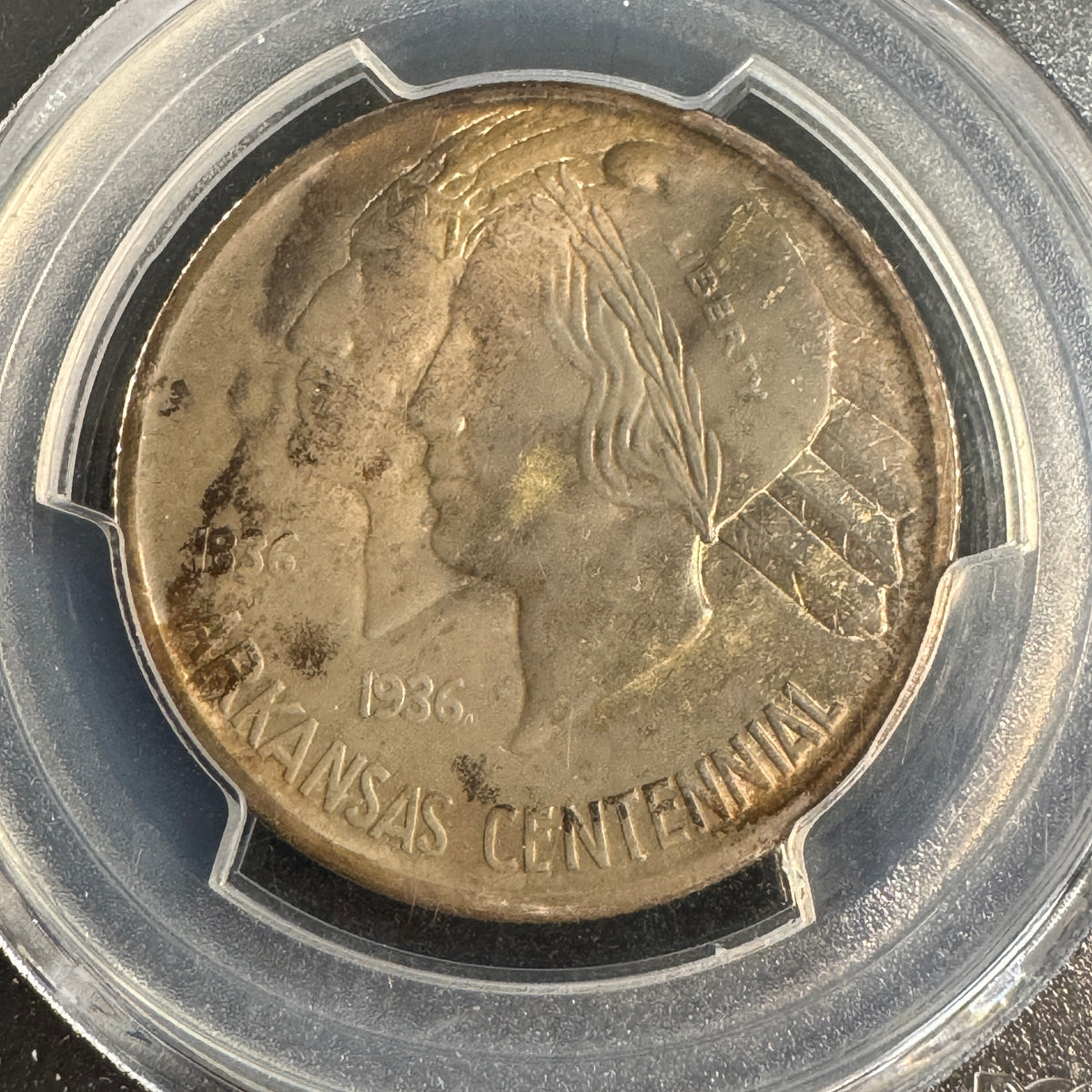 1938-S Arkansas Commemorative Half Dollar, PCGS MS-66