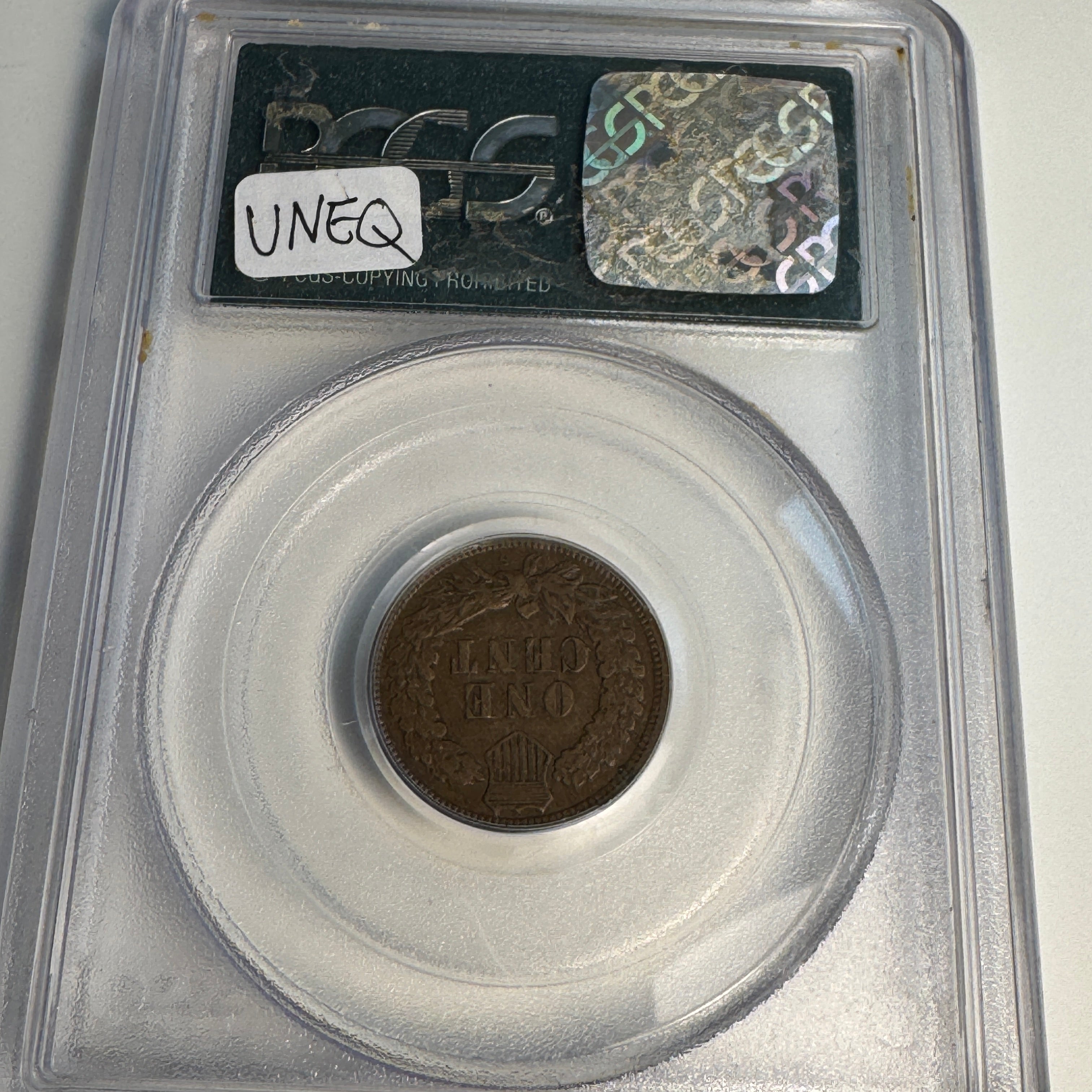 1909-S Indian Head Cent 1C, OGH PCGS XF-40