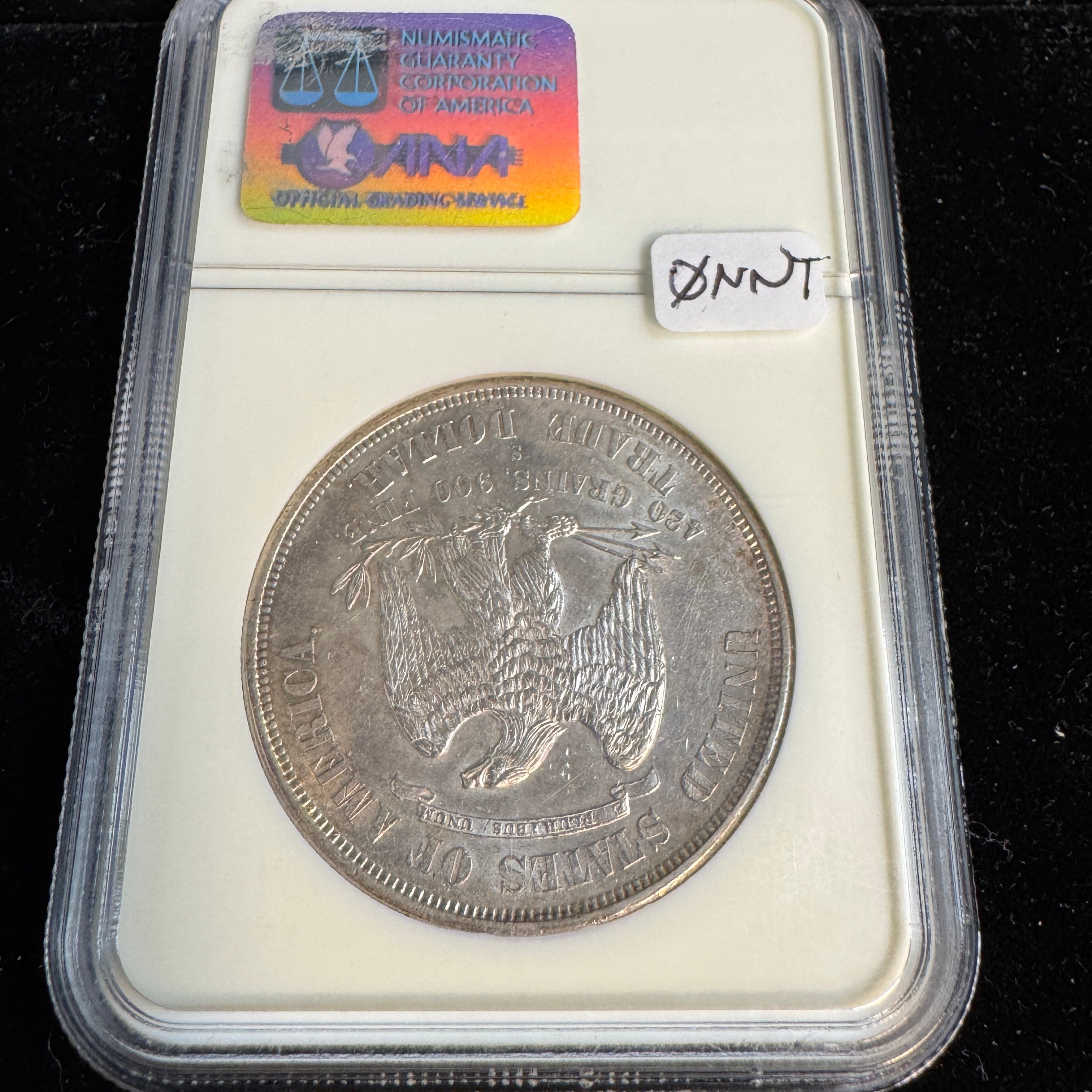 1876-S US Silver Trade Dollar, NGC MS-61