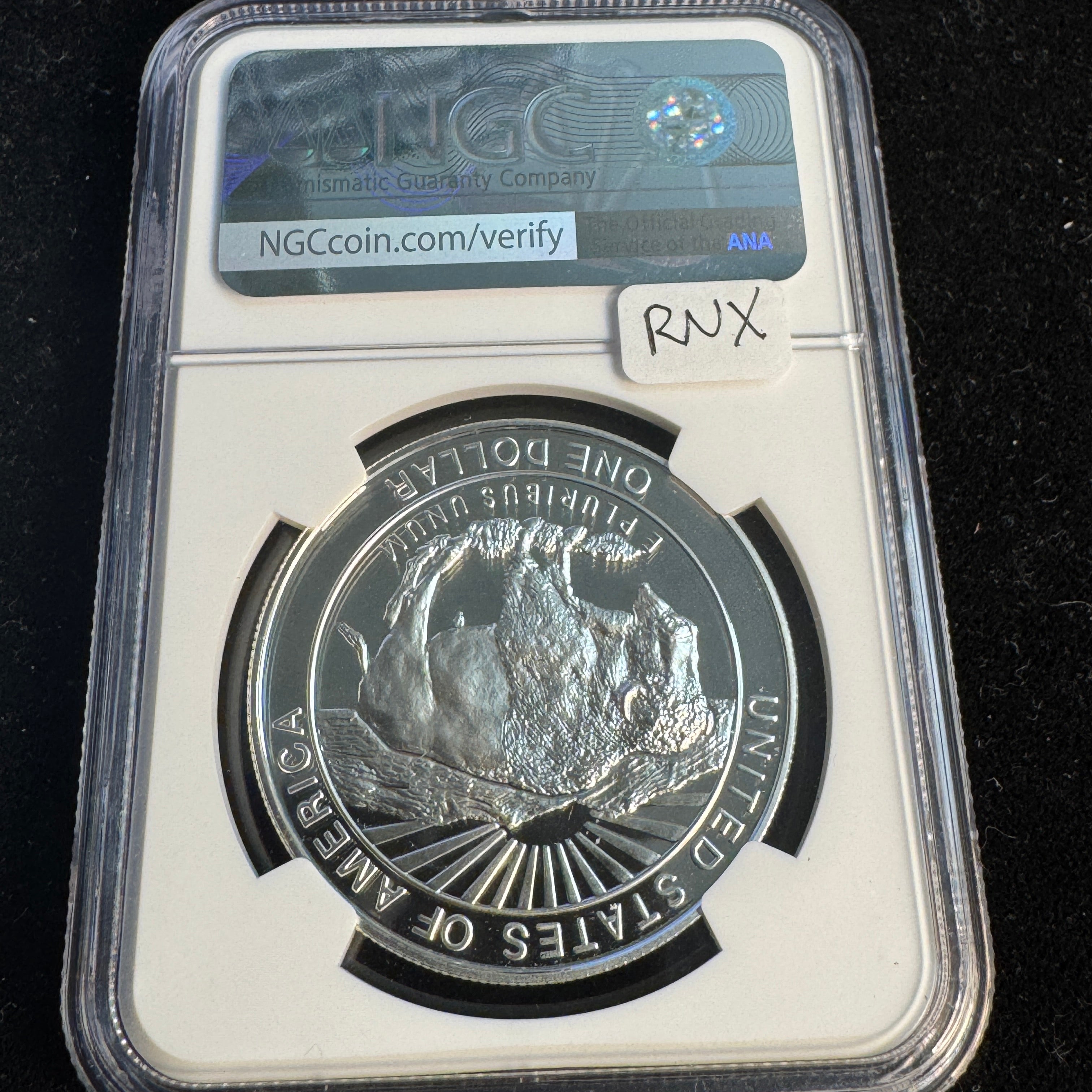 1999 P Yellowstone Silver Dollar Proof, US$1, NGC PF-70 Ultra Cameo