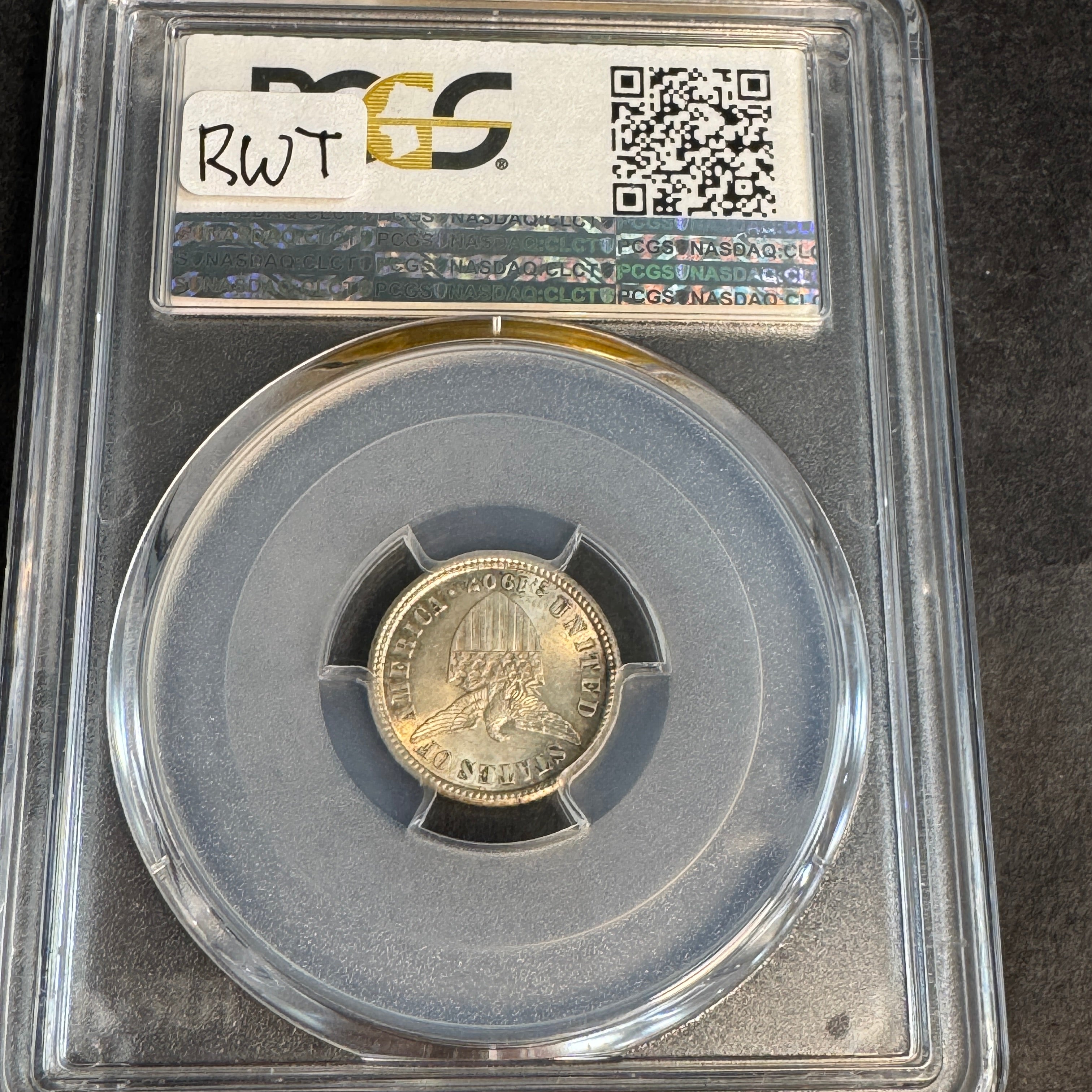 1907-S US Philippines 10 Centavos, PCGS MS-63