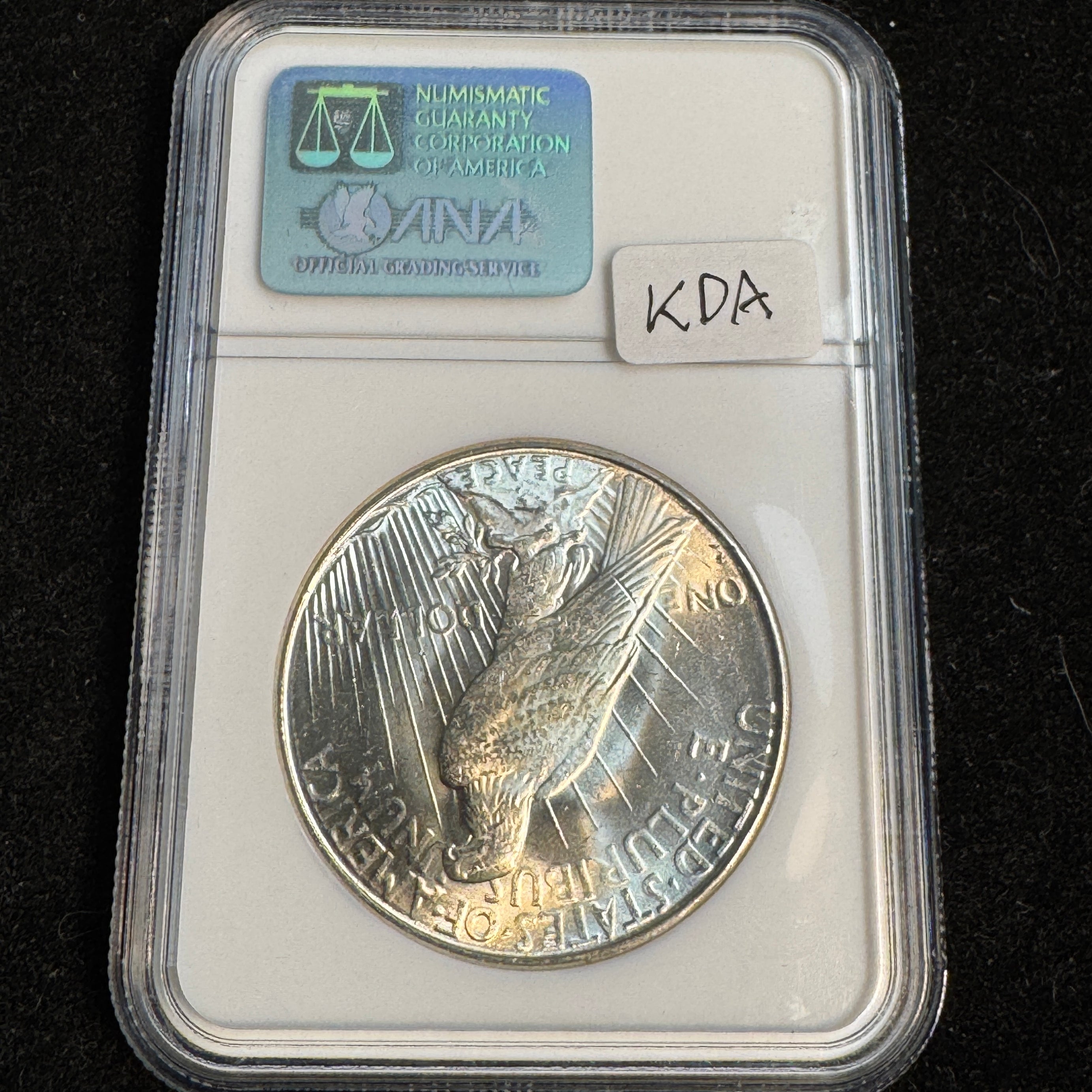 1928-S Peace Silver Dollar, Redfield Hoard, NGC MS-62