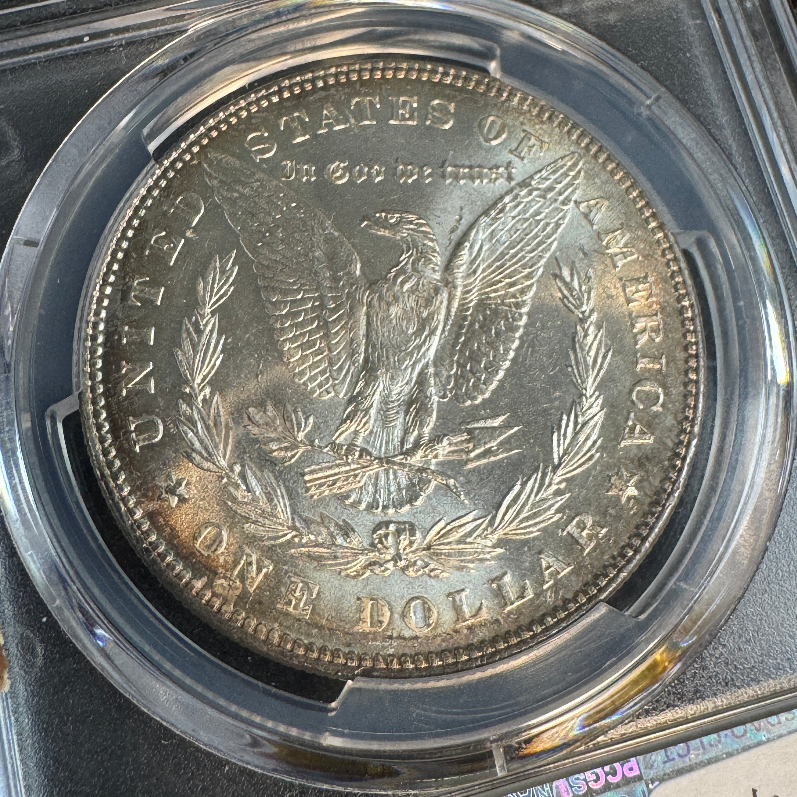 1878 7-TF (Rv of 1878) Morgan Silver Dollar, PCGS MS-62