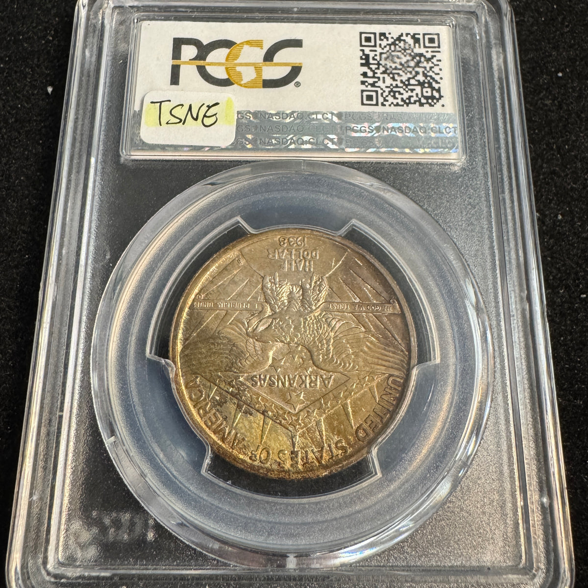 1938-S Arkansas Commemorative Half Dollar, PCGS MS-66