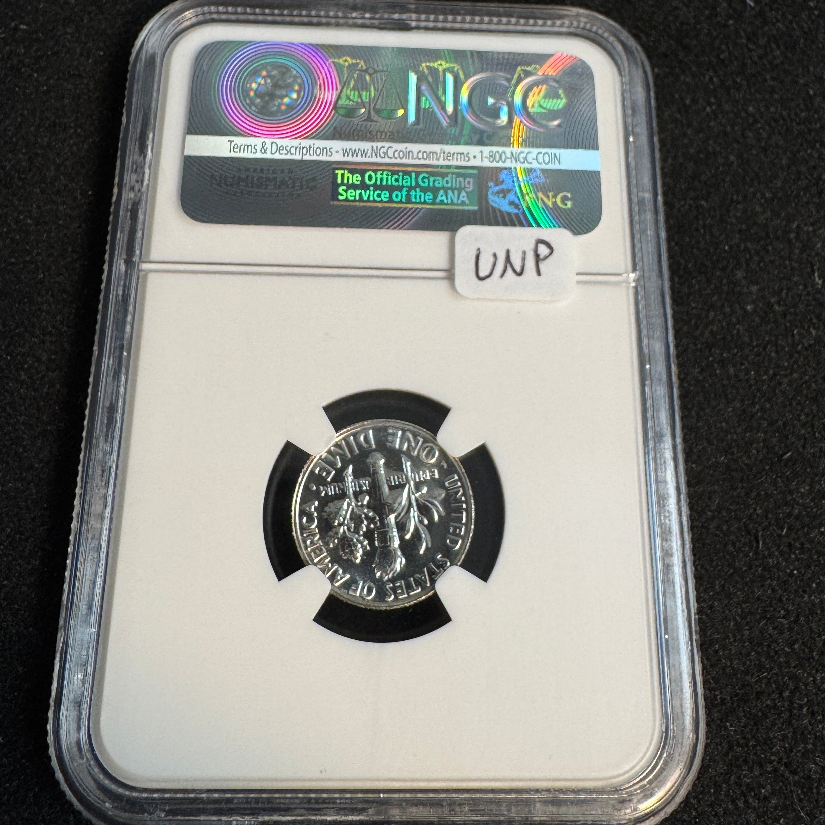 1956 Proof Roosevelt Dime 10c, NGC PF-69 ⭐️ Star