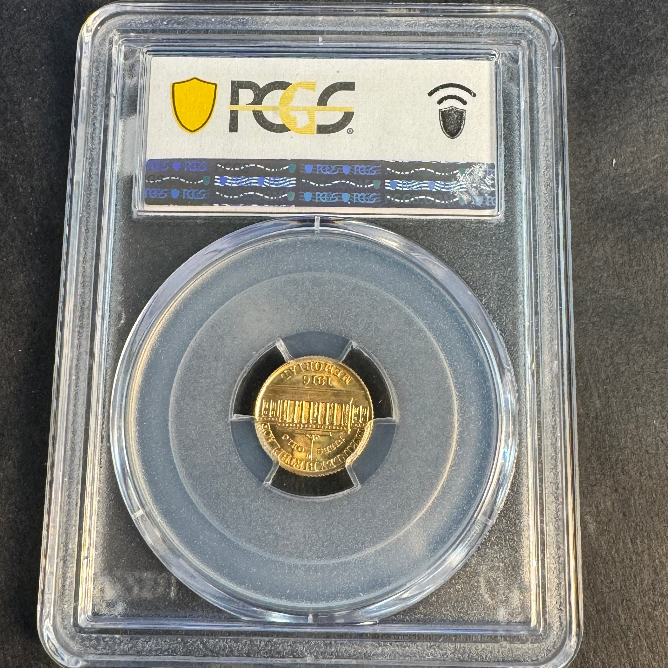 1916 McKinley Memorial Gold Dollar US G$1, PCGS MS-64