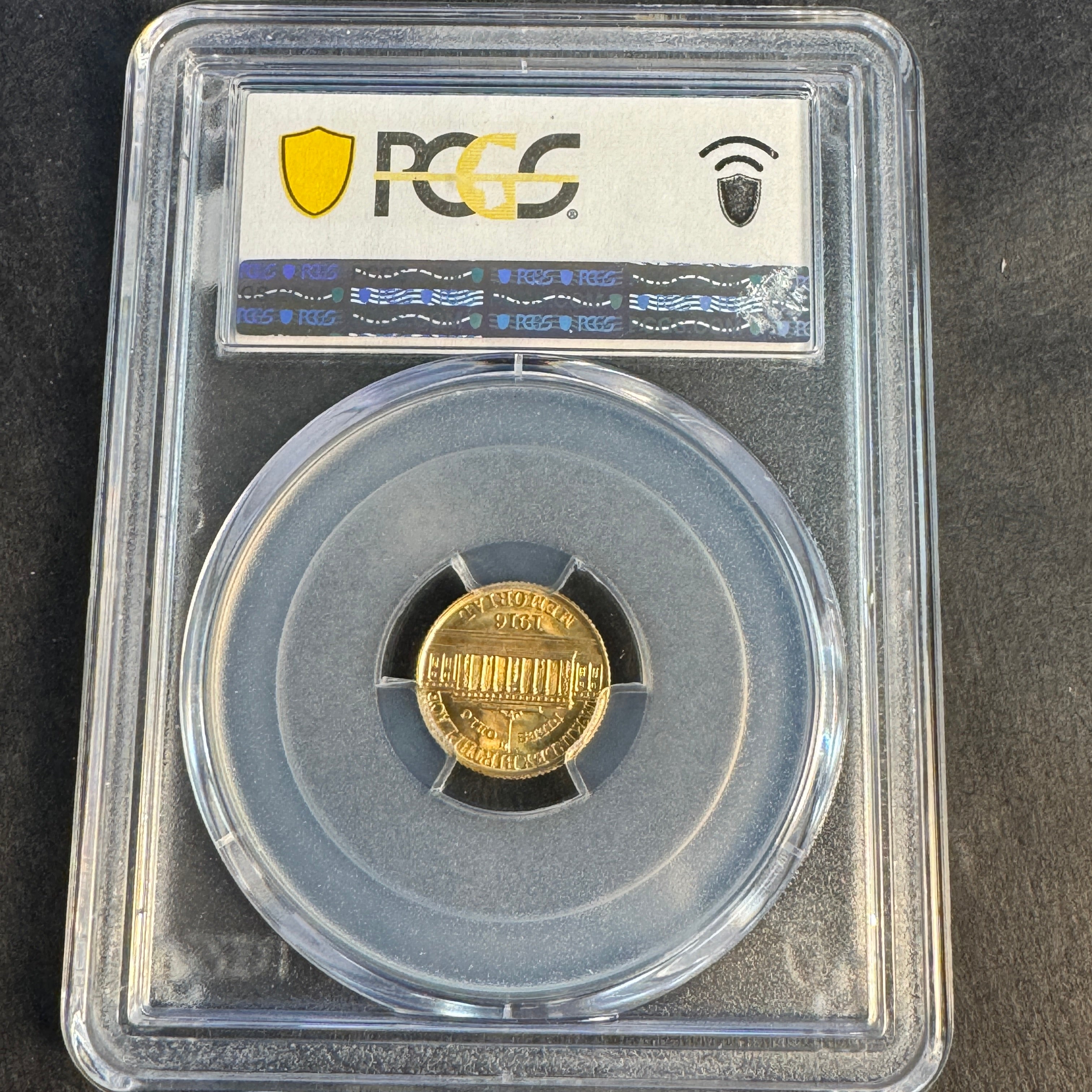 1916 McKinley Memorial Gold Dollar US G$1, PCGS MS-64