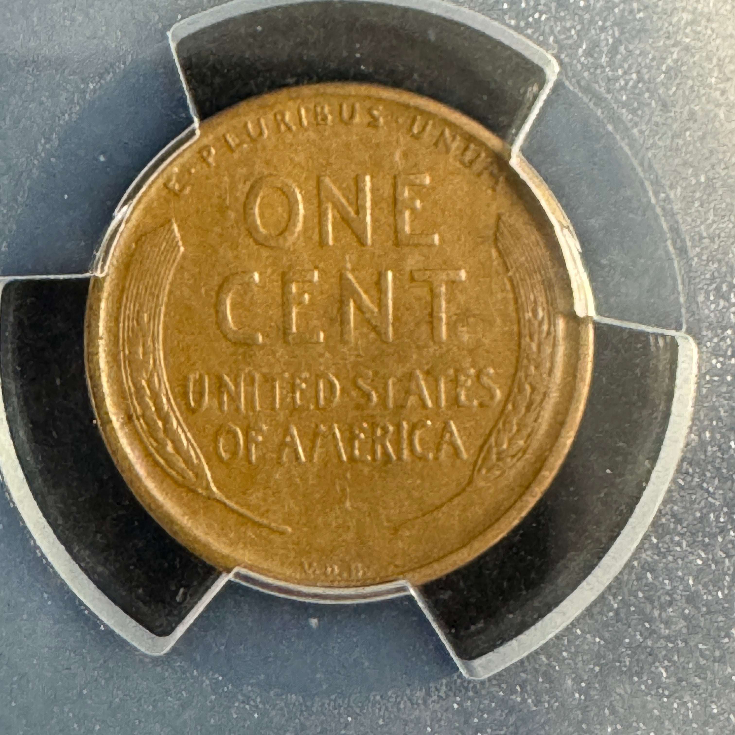 1909-S VDB Lincoln Wheat Cent, Key Date, PCGS F-12