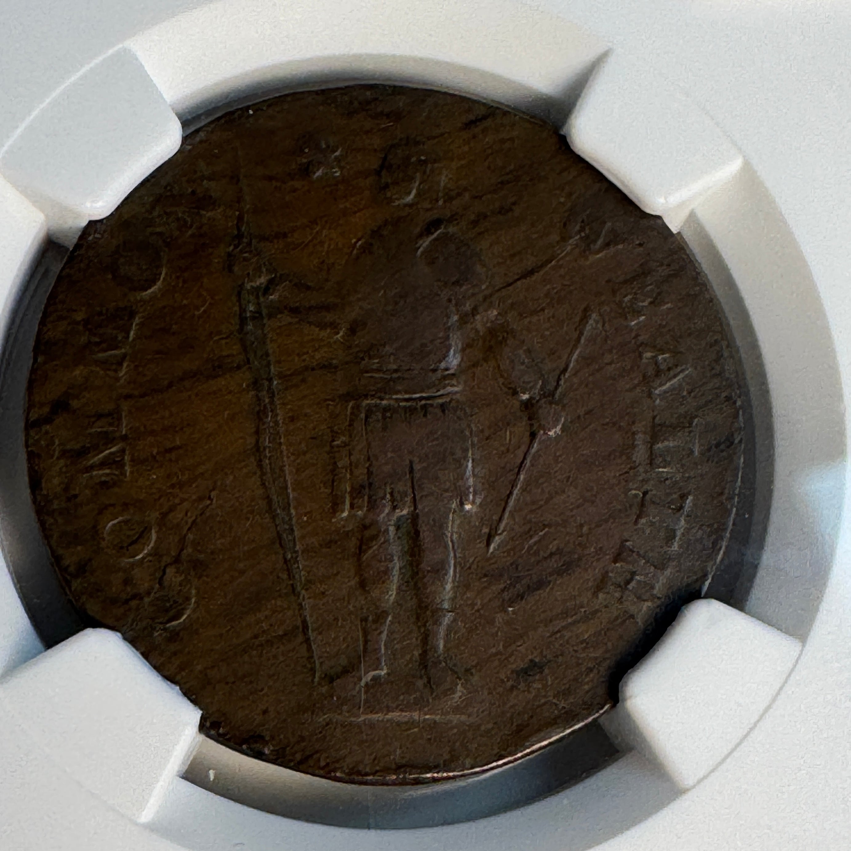 1788 Massachusetts Commonwealth One Cent, Period after Date, NGC VF-30 BN