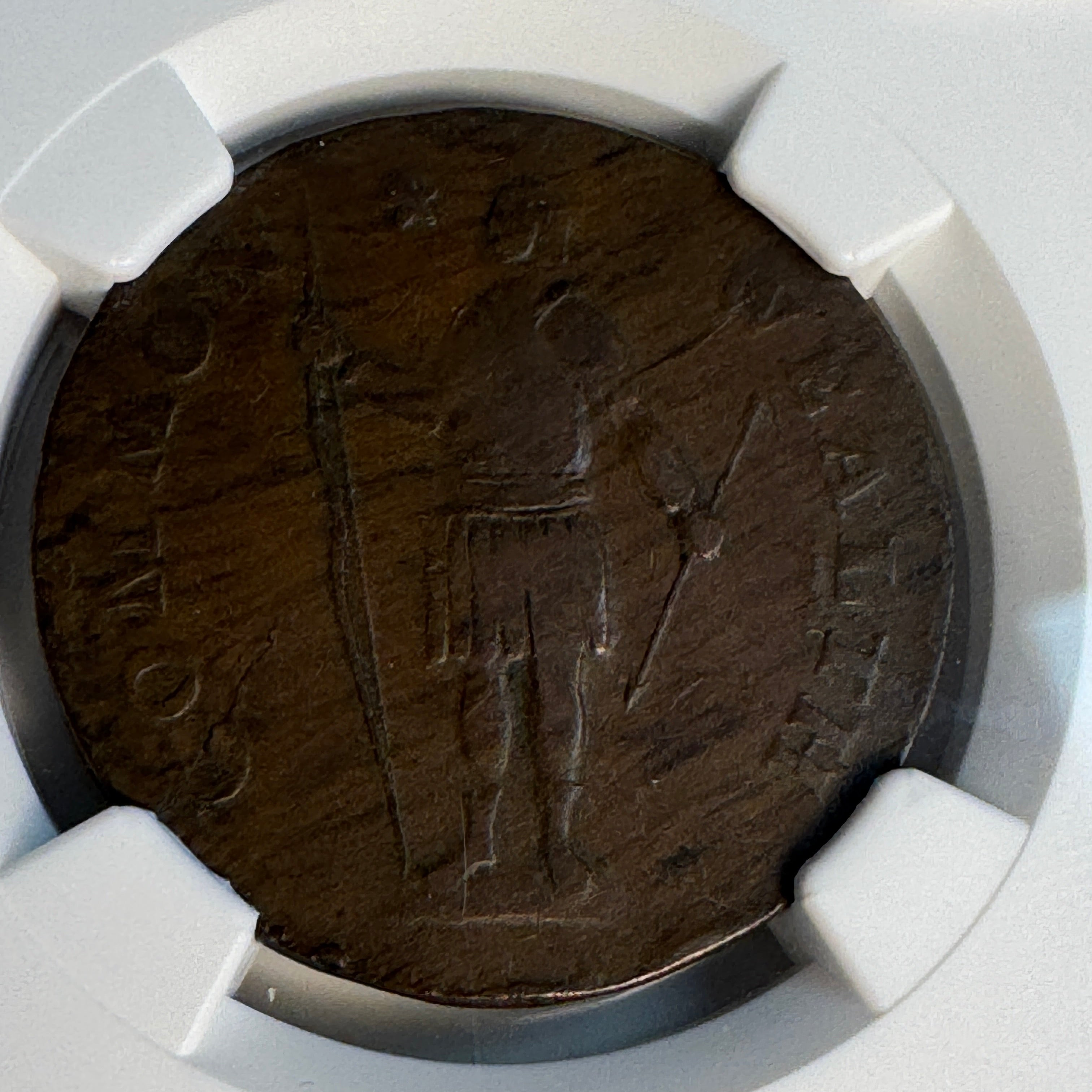 1788 Massachusetts Commonwealth One Cent, Period after Date, NGC VF-30 BN
