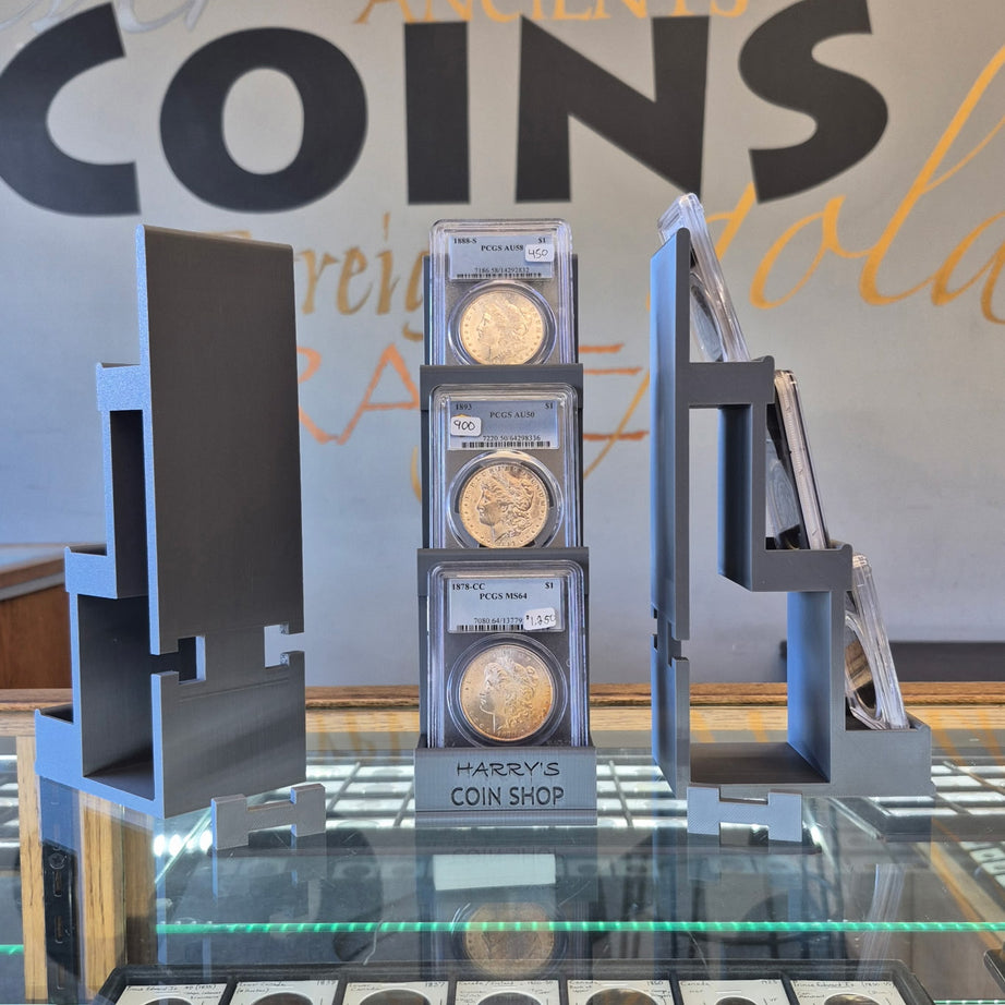 Harry’s Custom 3-Slab Polymer Display Rack
