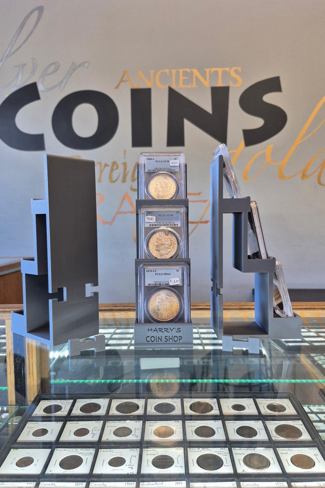 Harry’s Custom 3-Slab Polymer Display Rack