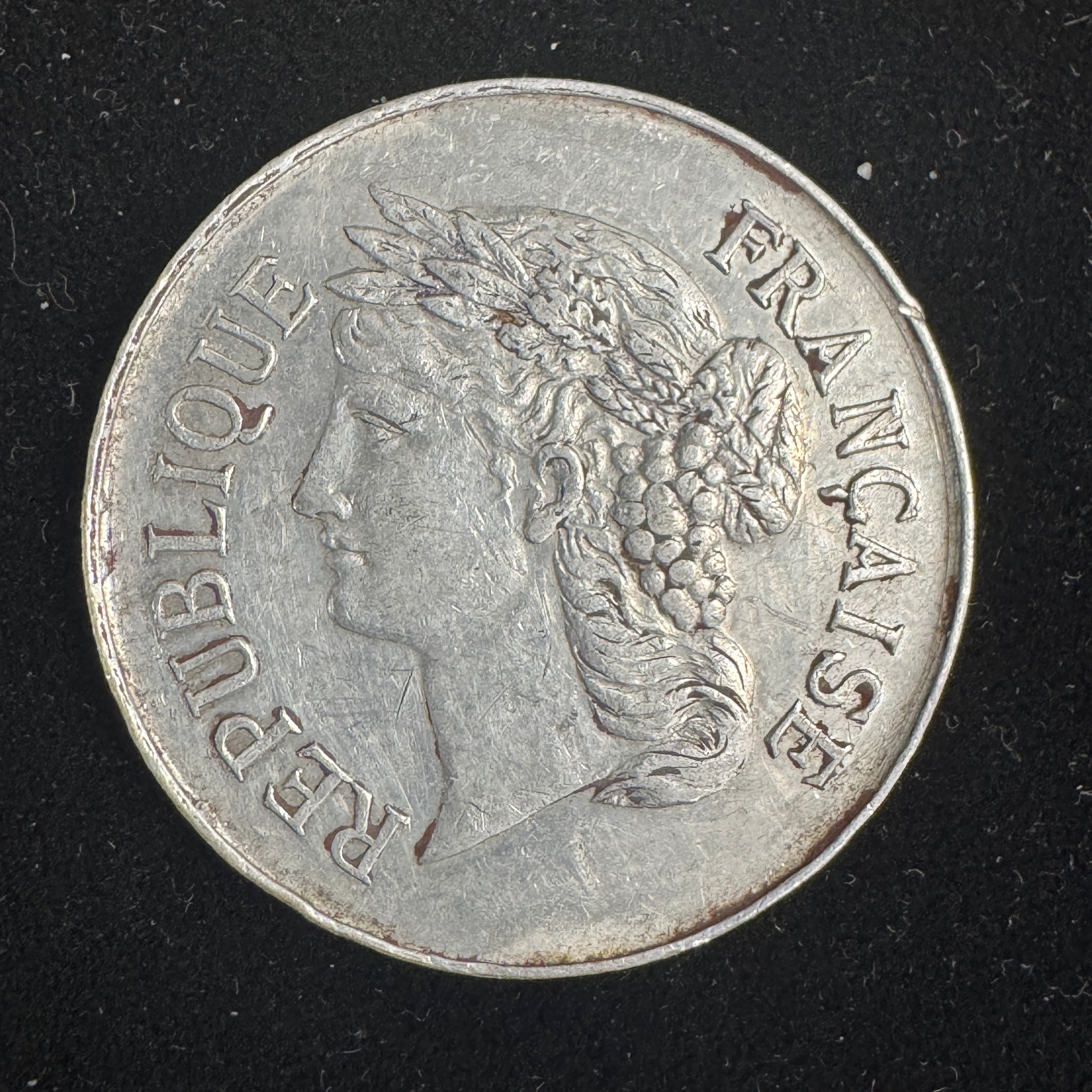 c1910s Agosta-Meyneir Paris France Magician’s Token, 36mm AL, Very Rare, Keuthe MT-006