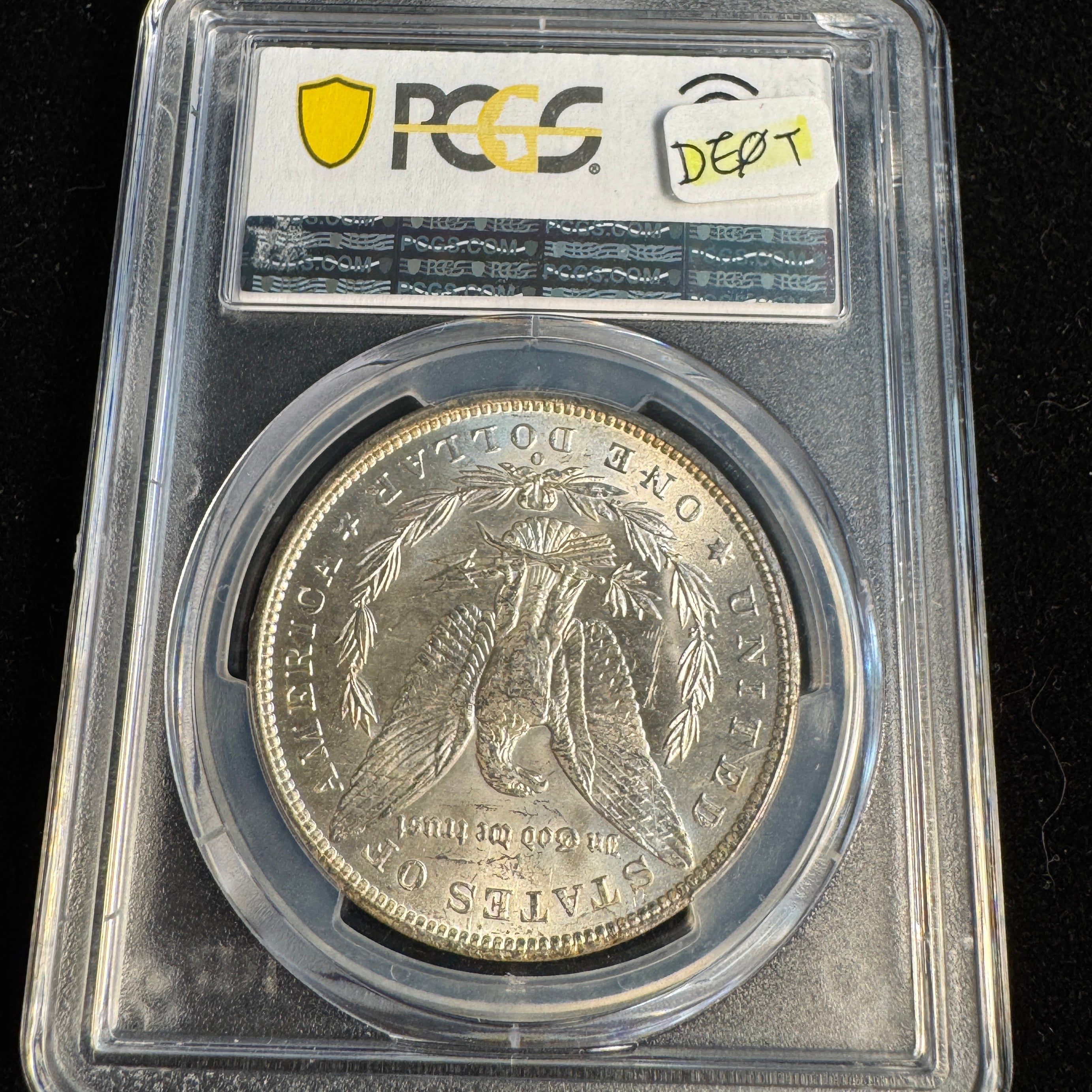 1887-O Morgan Silver Dollar, PCGS MS-63