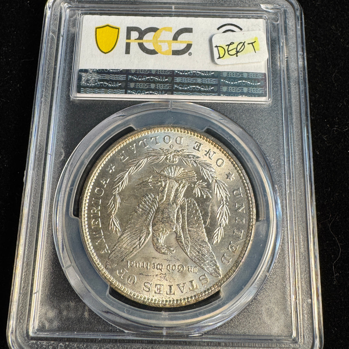 1887-O Morgan Silver Dollar, PCGS MS-63