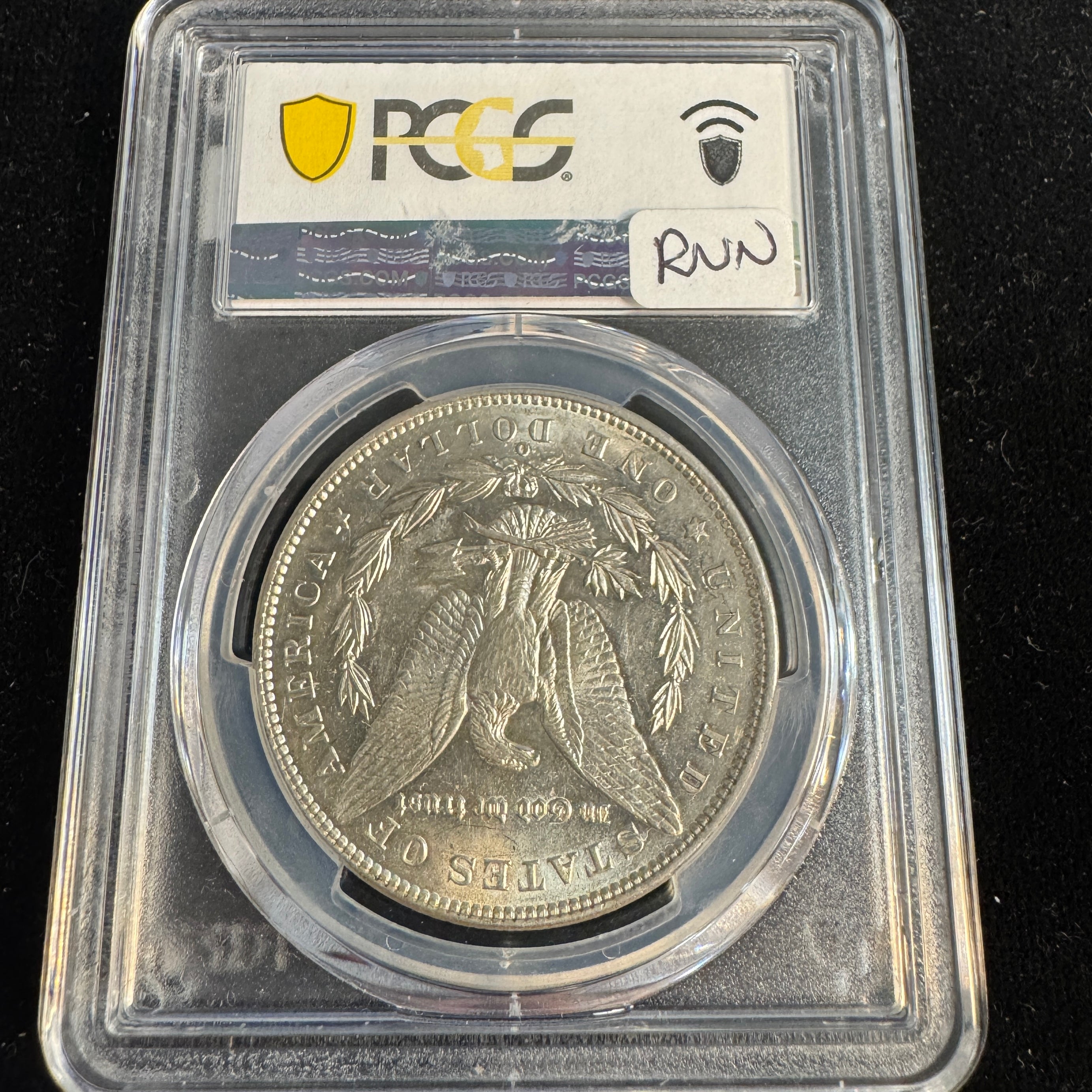 1900-O/CC Morgan Silver Dollar, PCGS AU-58