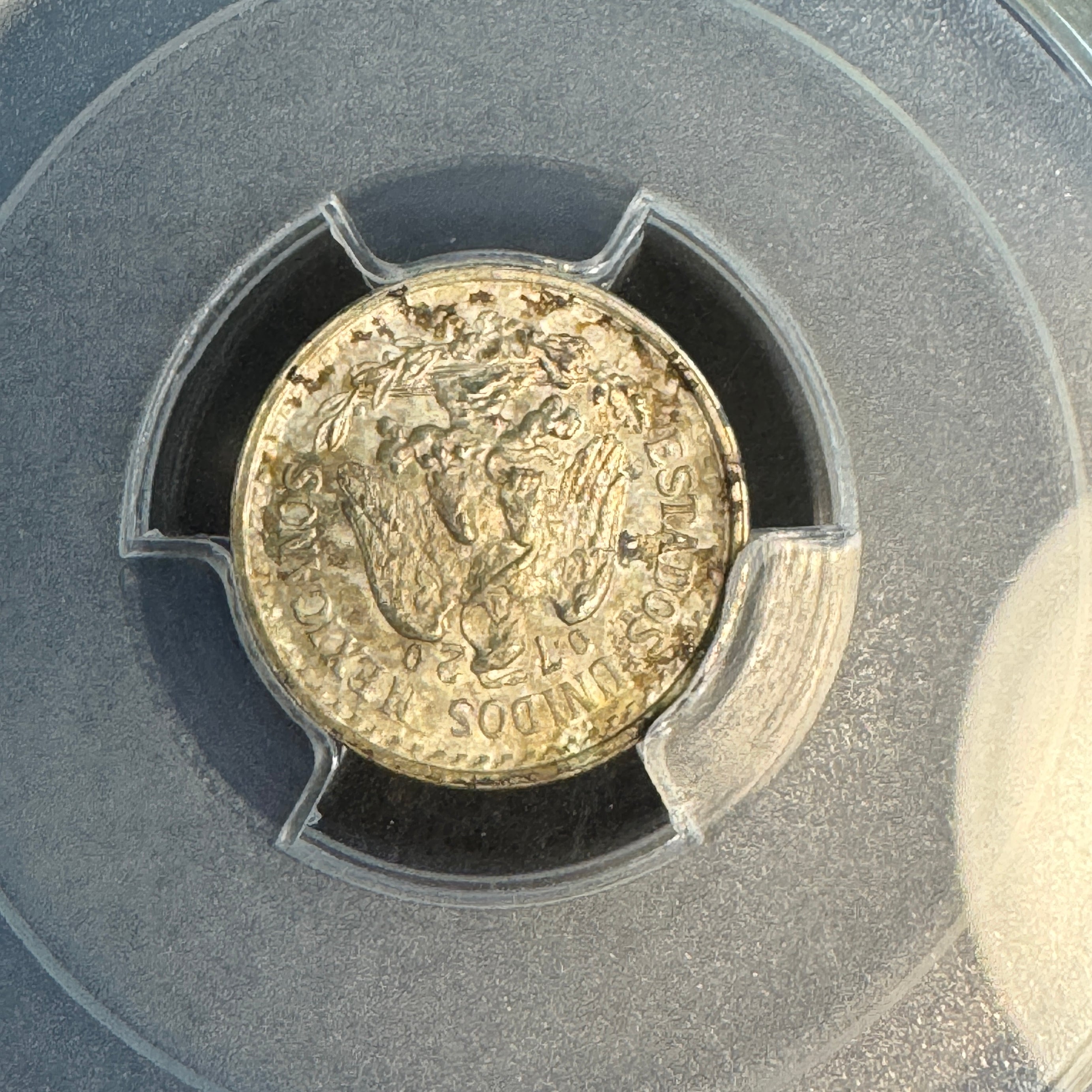 1933-M Mexico 10 Centavos silver, PCGS MS-65 🇲🇽