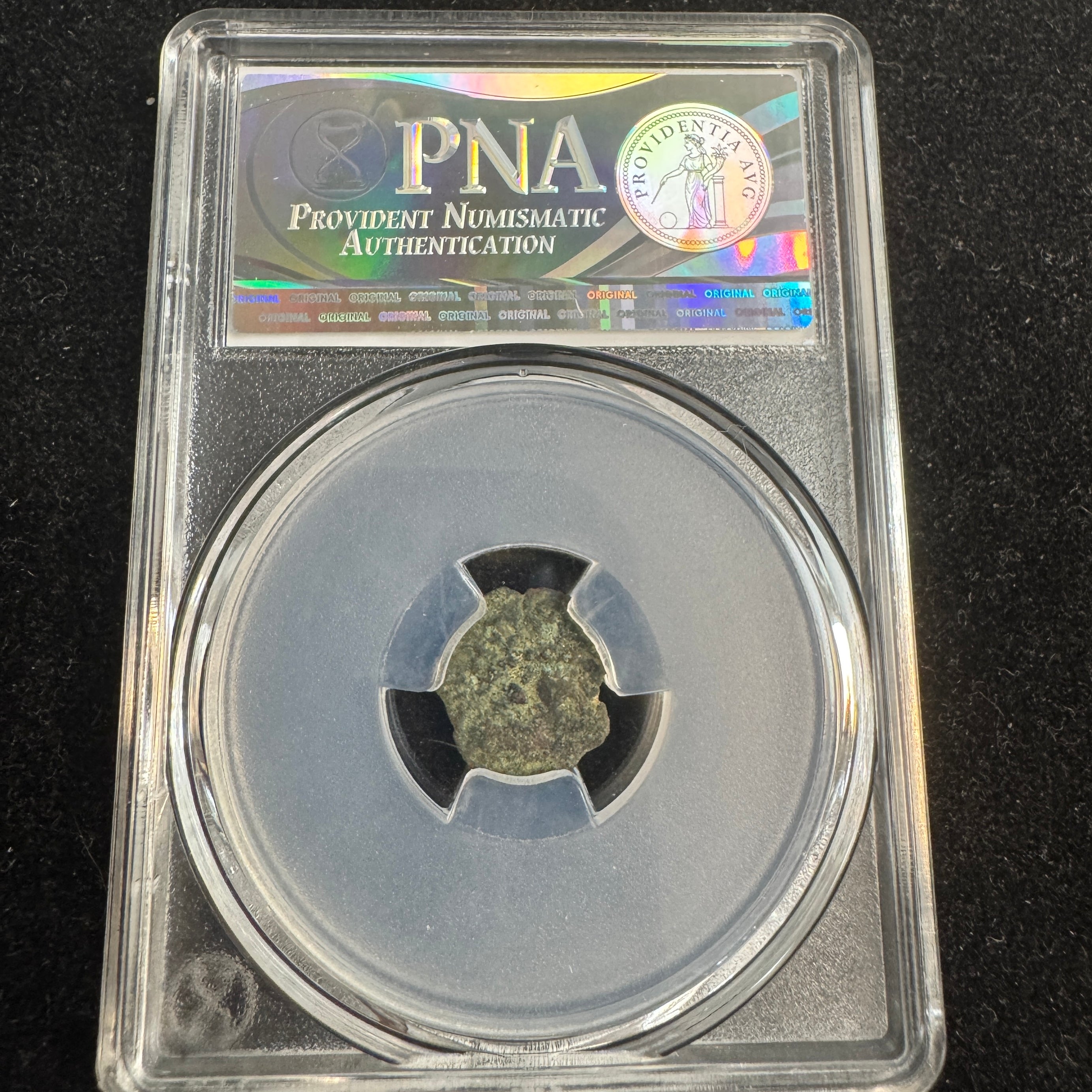 Judea (135 BC-6 AD) Hasmonean/Herodian AE Prutah “Widow’s Mite” - PNA certified