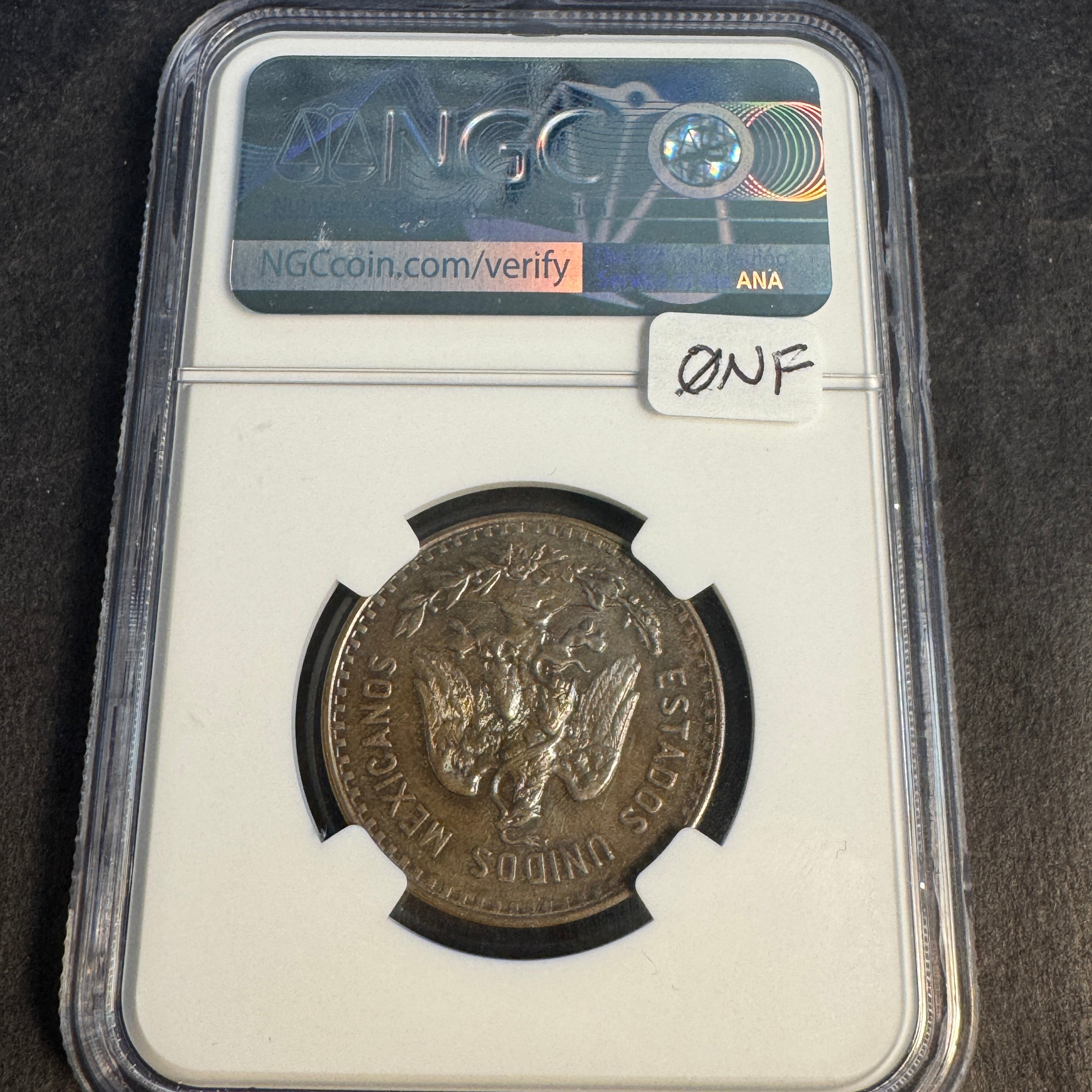1933 Mo Mexico 5 Centavos, NGC MS-64 BN 🇲🇽 Pop 9/6