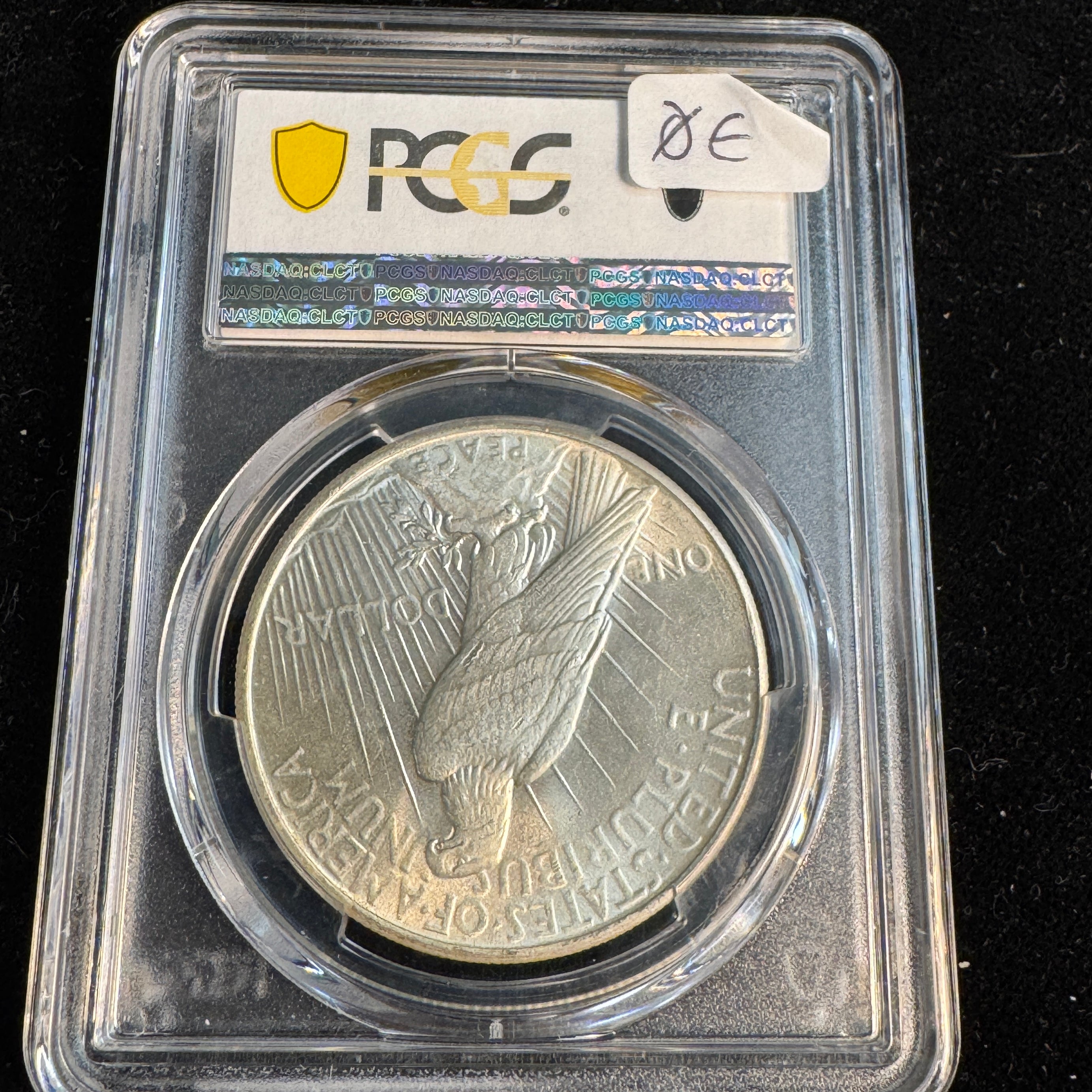 1935 Peace Silver Dollar $1, PCGS MS-62
