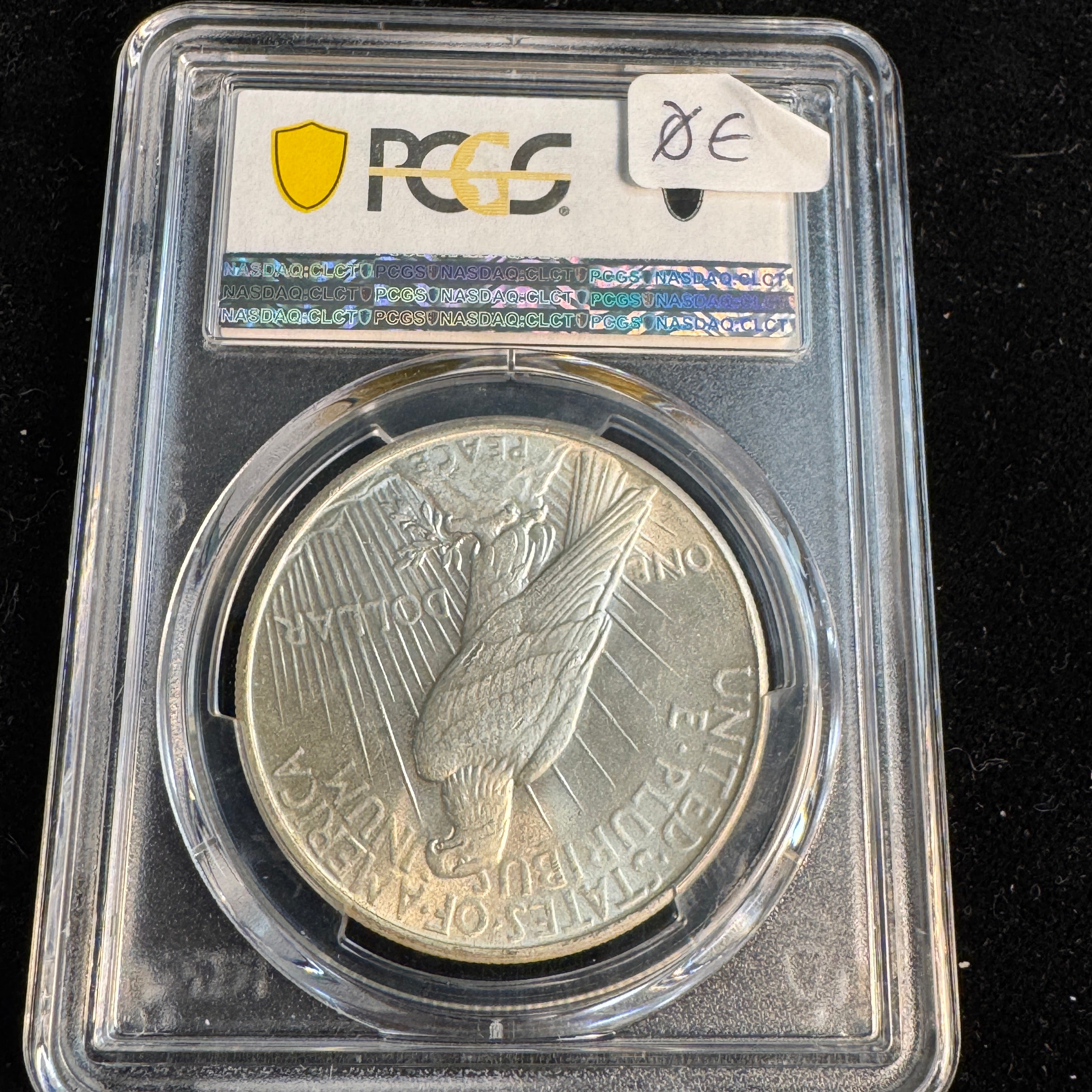 1935 Peace Silver Dollar $1, PCGS MS-62