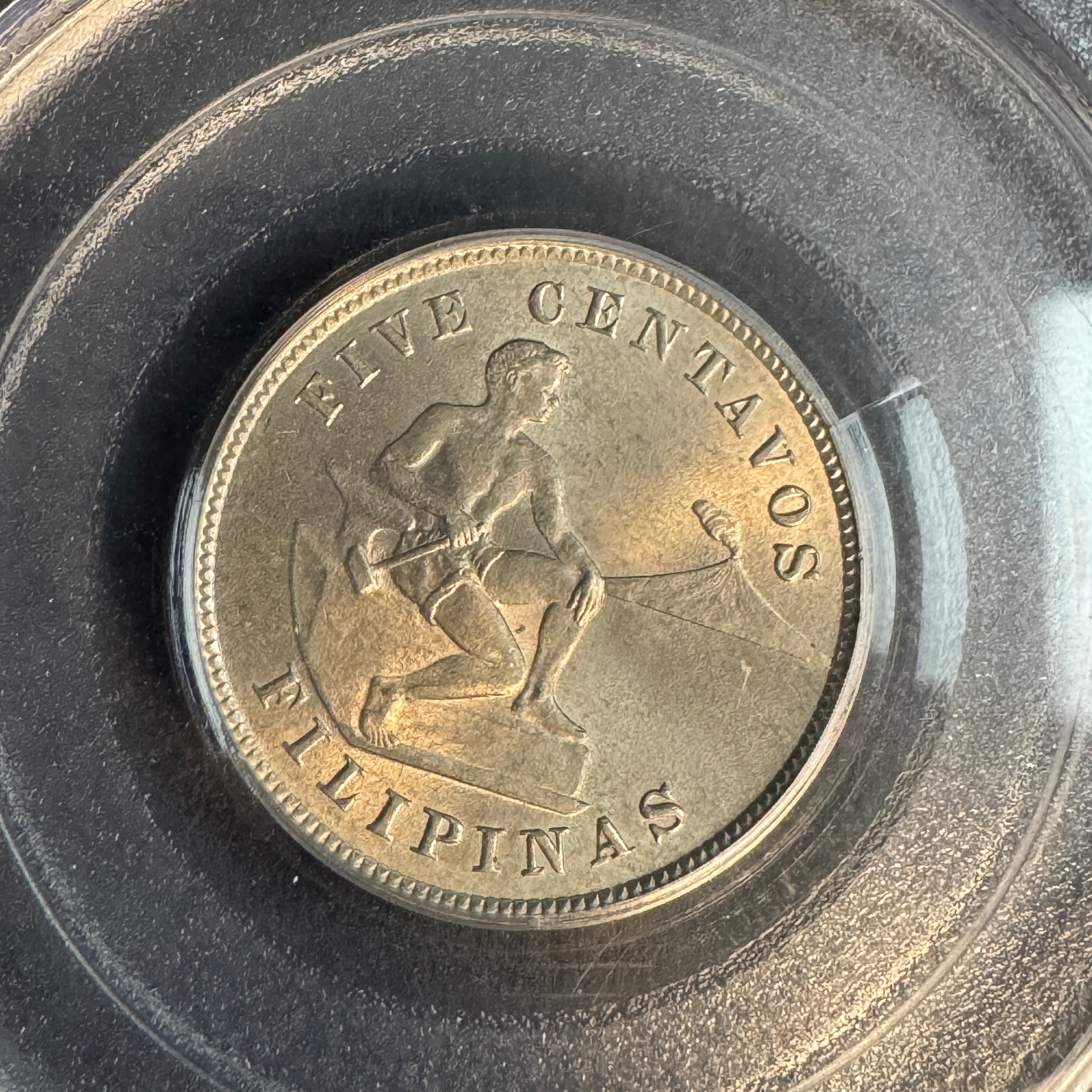 1903 US Philippines 5 Centavos, PCGS MS-64