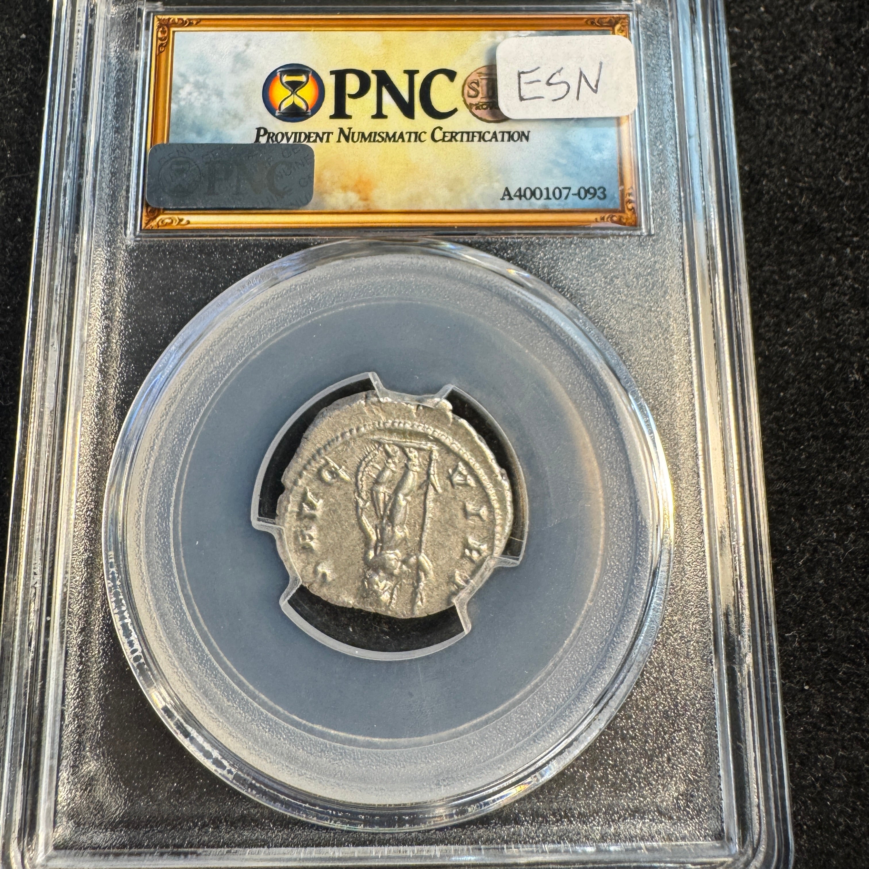 Severus Alexander (222-235 AD) Roman Empire AR Denarius, Rx: Virtus, RIC-182c, PNC Choice AU