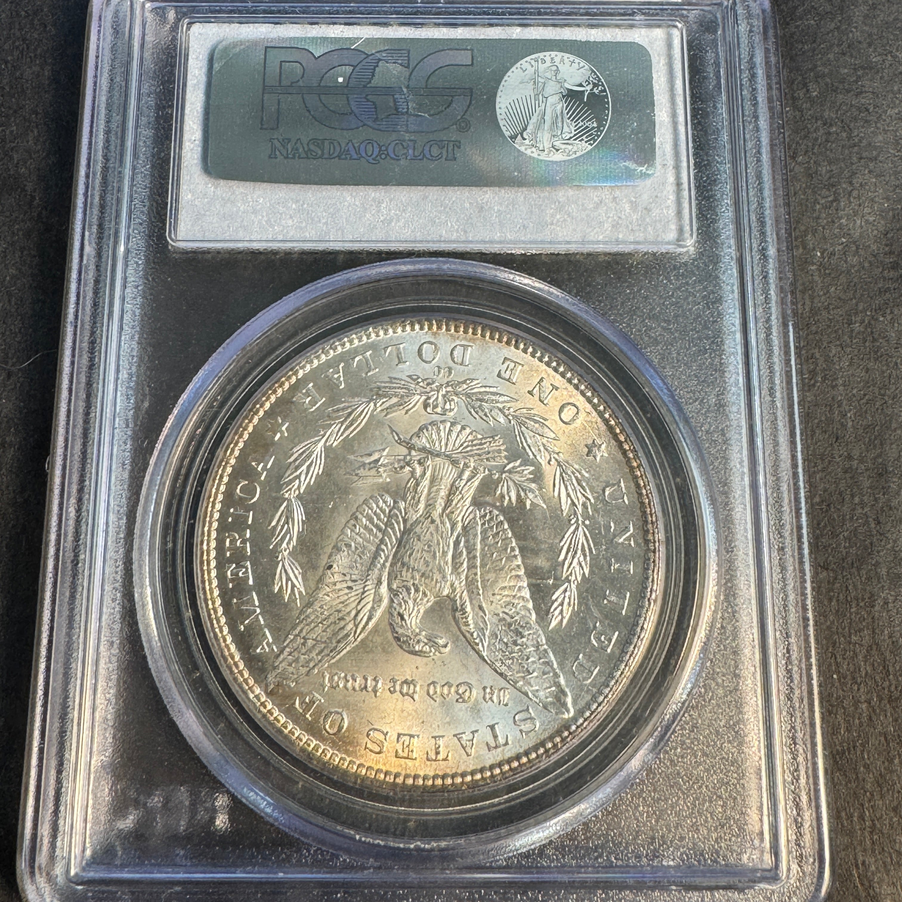 1884-CC Morgan Silver Dollar Carson City US $1, PCGS MS-63