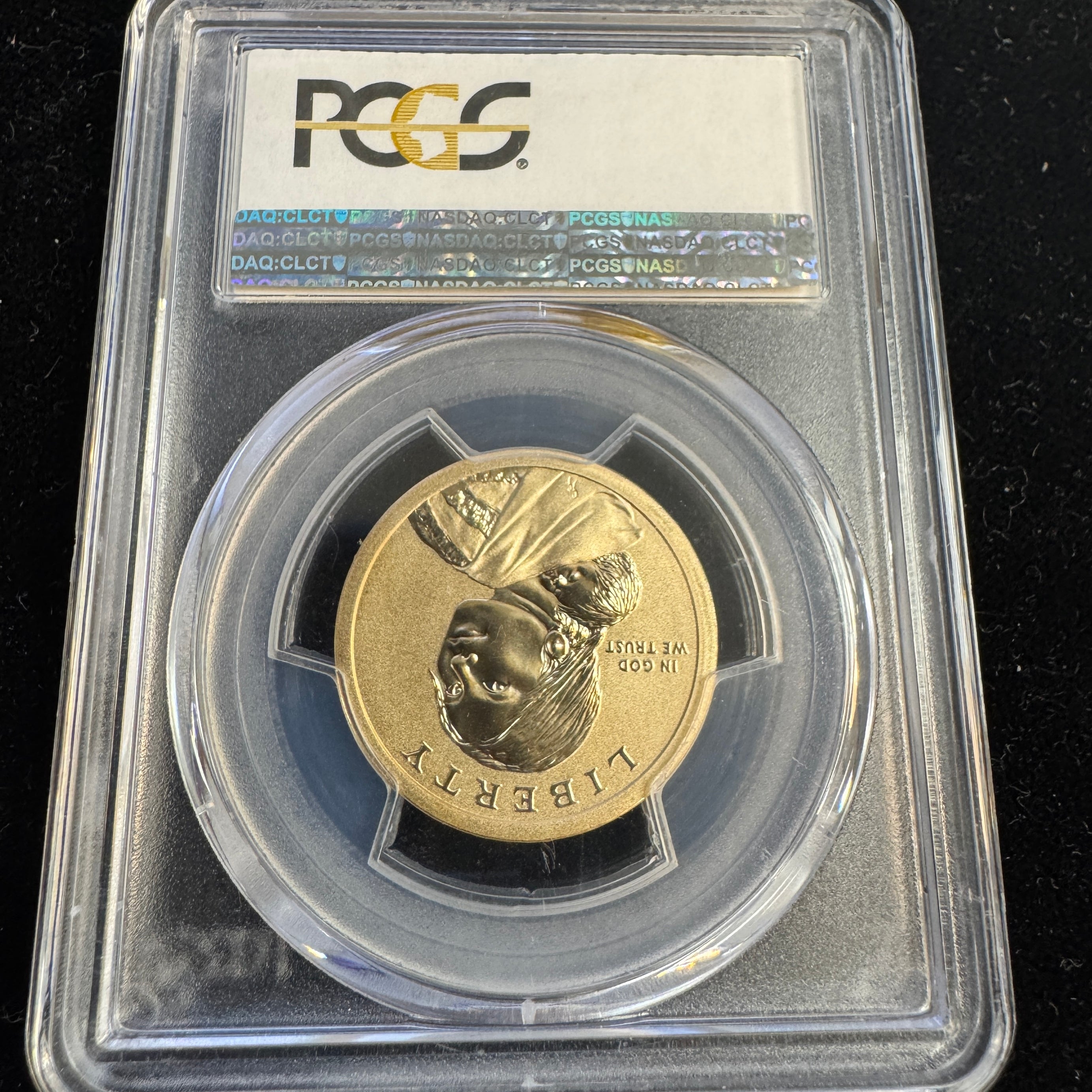 2015-W Native American $1 Mohawk Ironworkers, Enhanced, PCGS SP-70