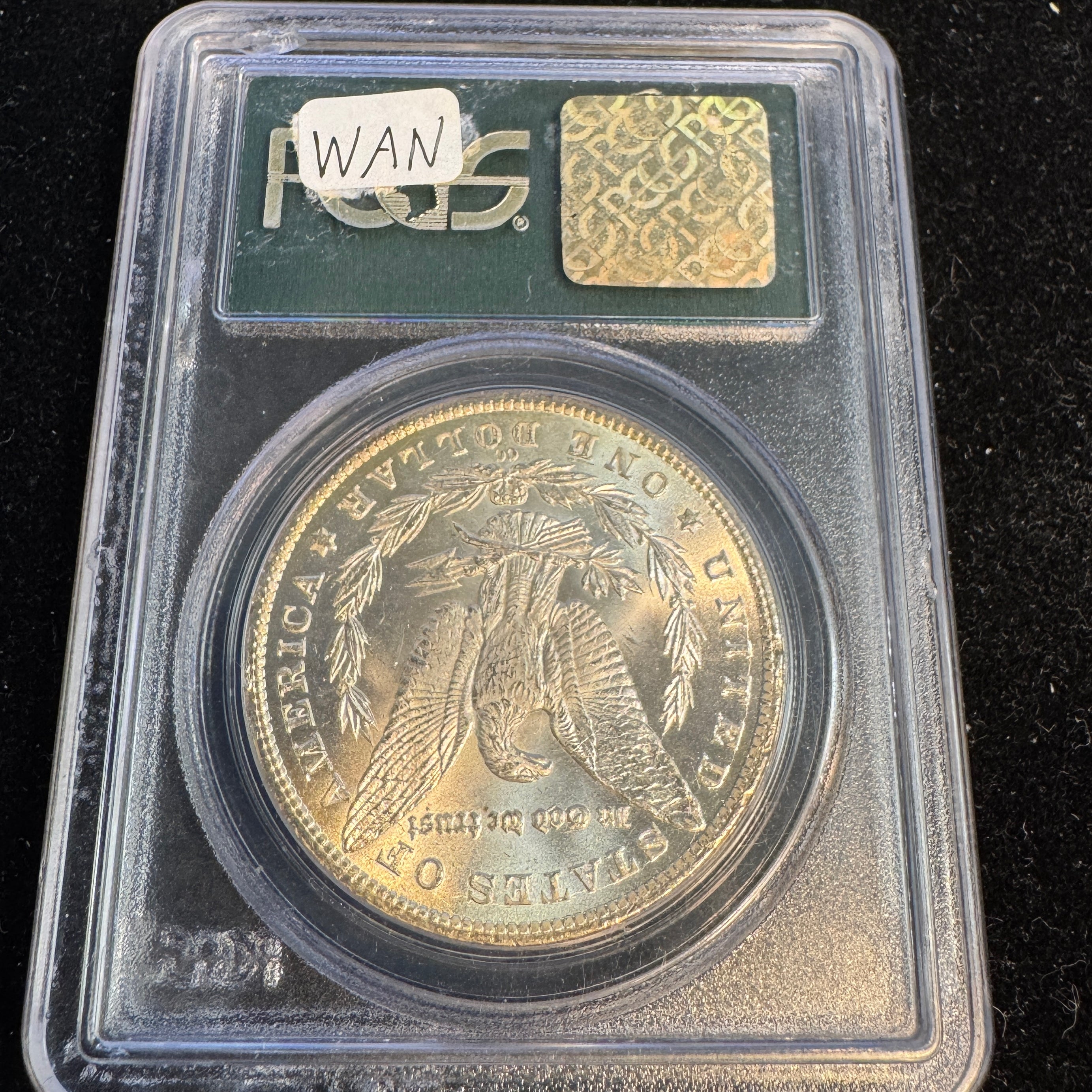 1881-CC Morgan Silver Dollar, PCGS MS-64 Green CAC