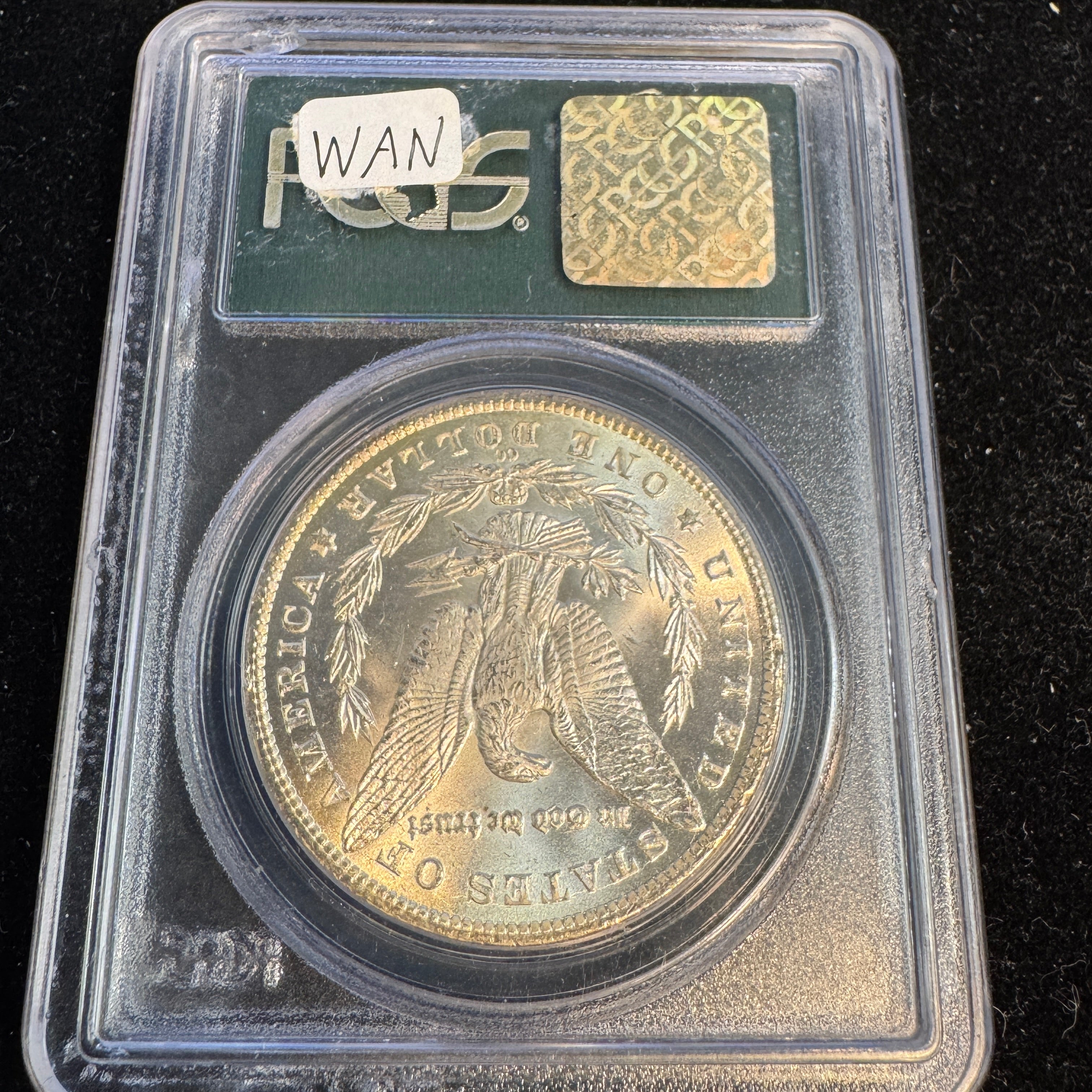 1881-CC Morgan Silver Dollar, PCGS MS-64 Green CAC