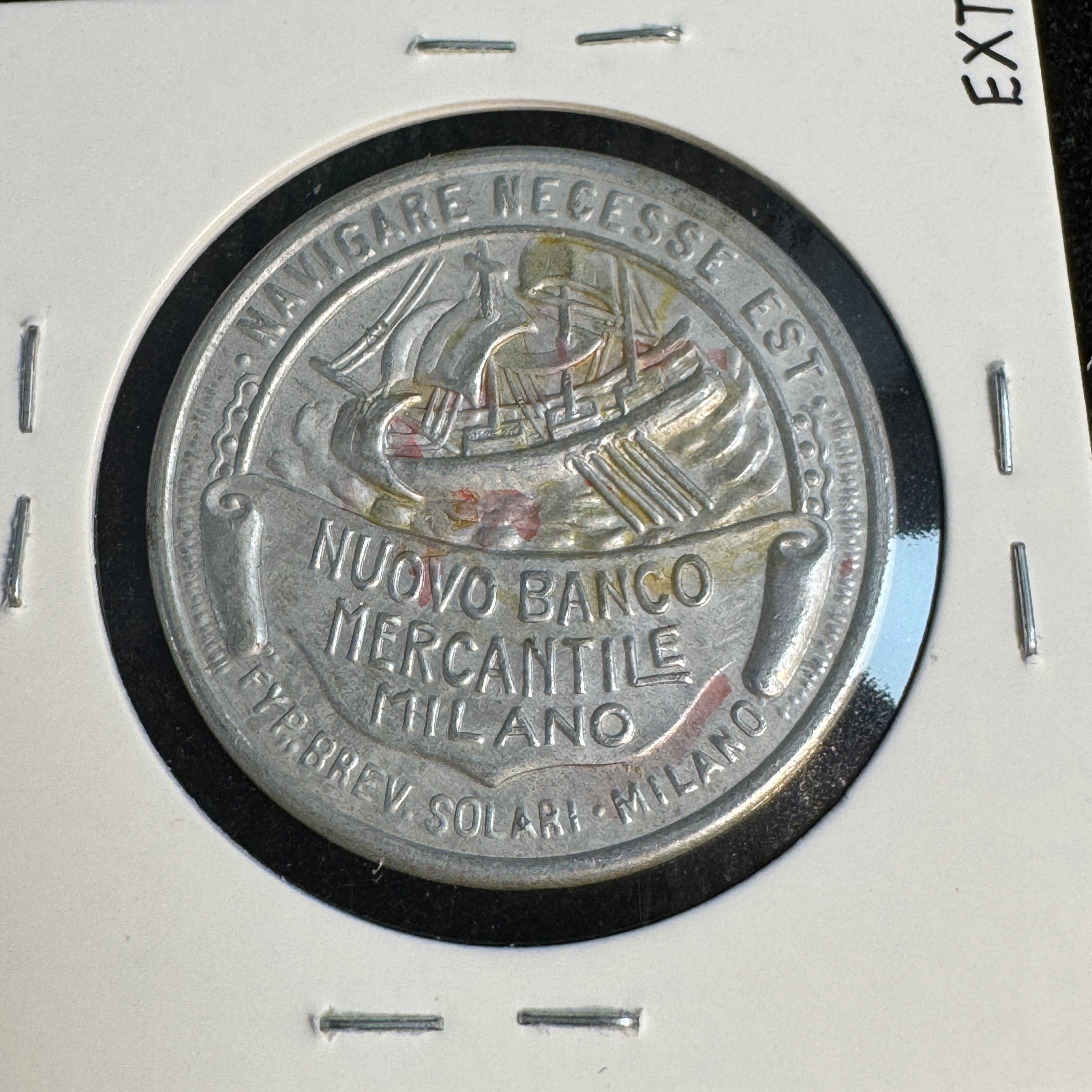 Rare ‘Nuovo Banco Mercantile’ Milan Italy 10 Centesimi Emergency Postal Currency 🇮🇹