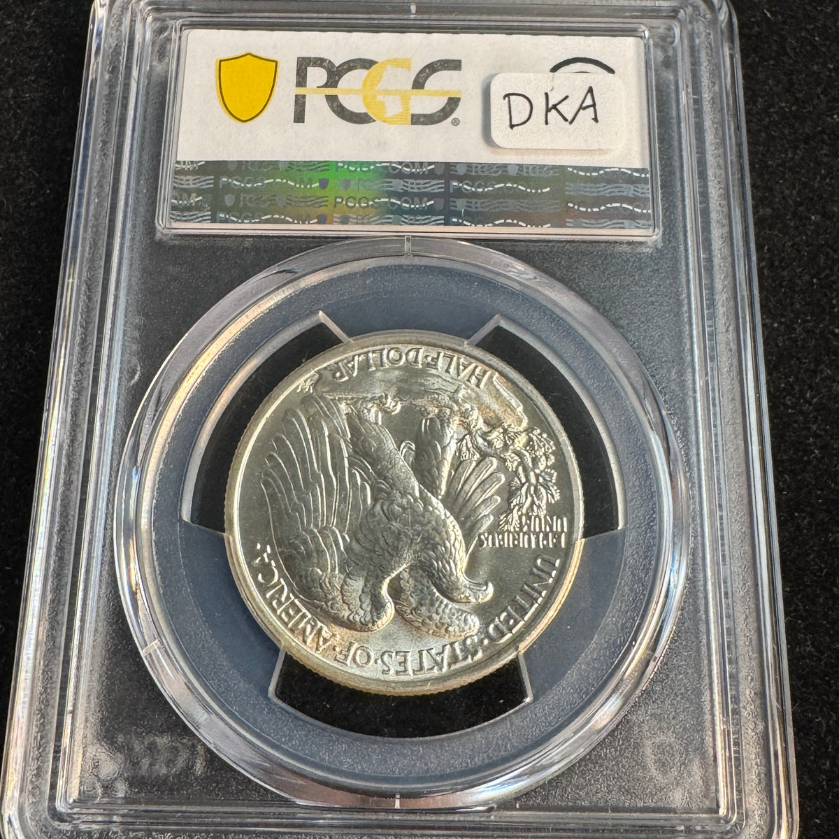 1936 Walking Liberty 50c, PCGS MS-65