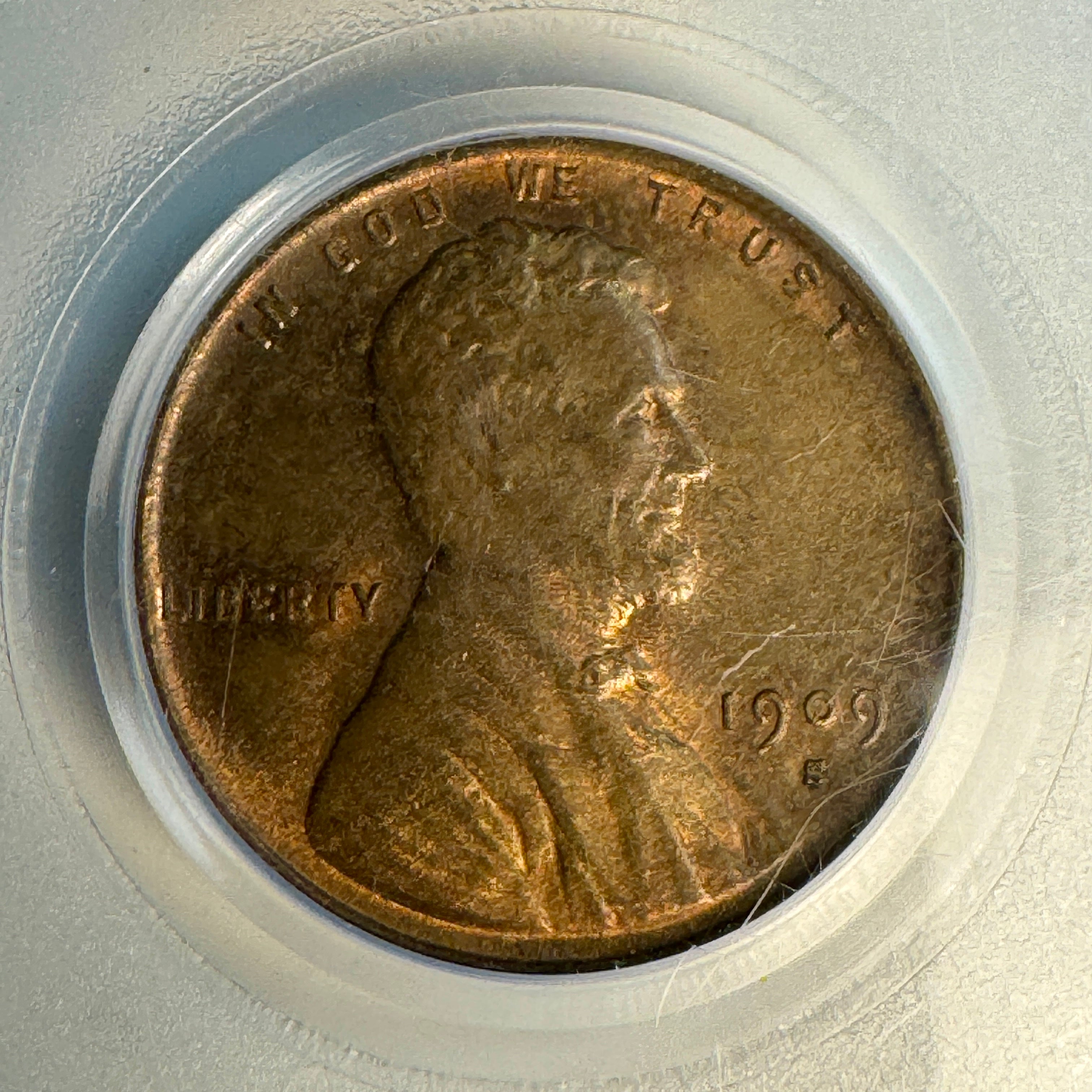 1909-S VDB Lincoln Wheat Cent, PCGS MS-64 RB, Series Key 🔑