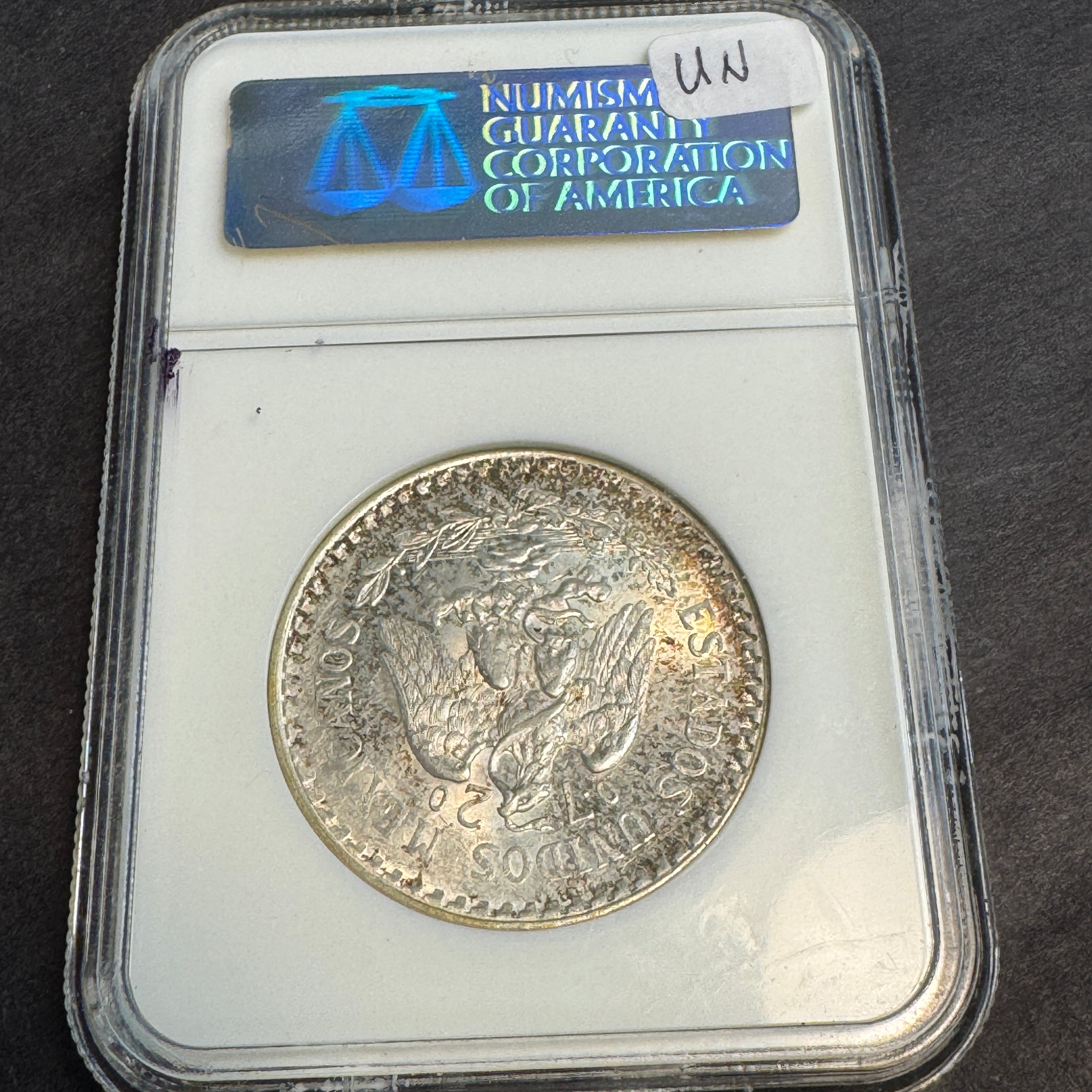 1926 Mexico Silver Peso, NGC MS-62 🇲🇽