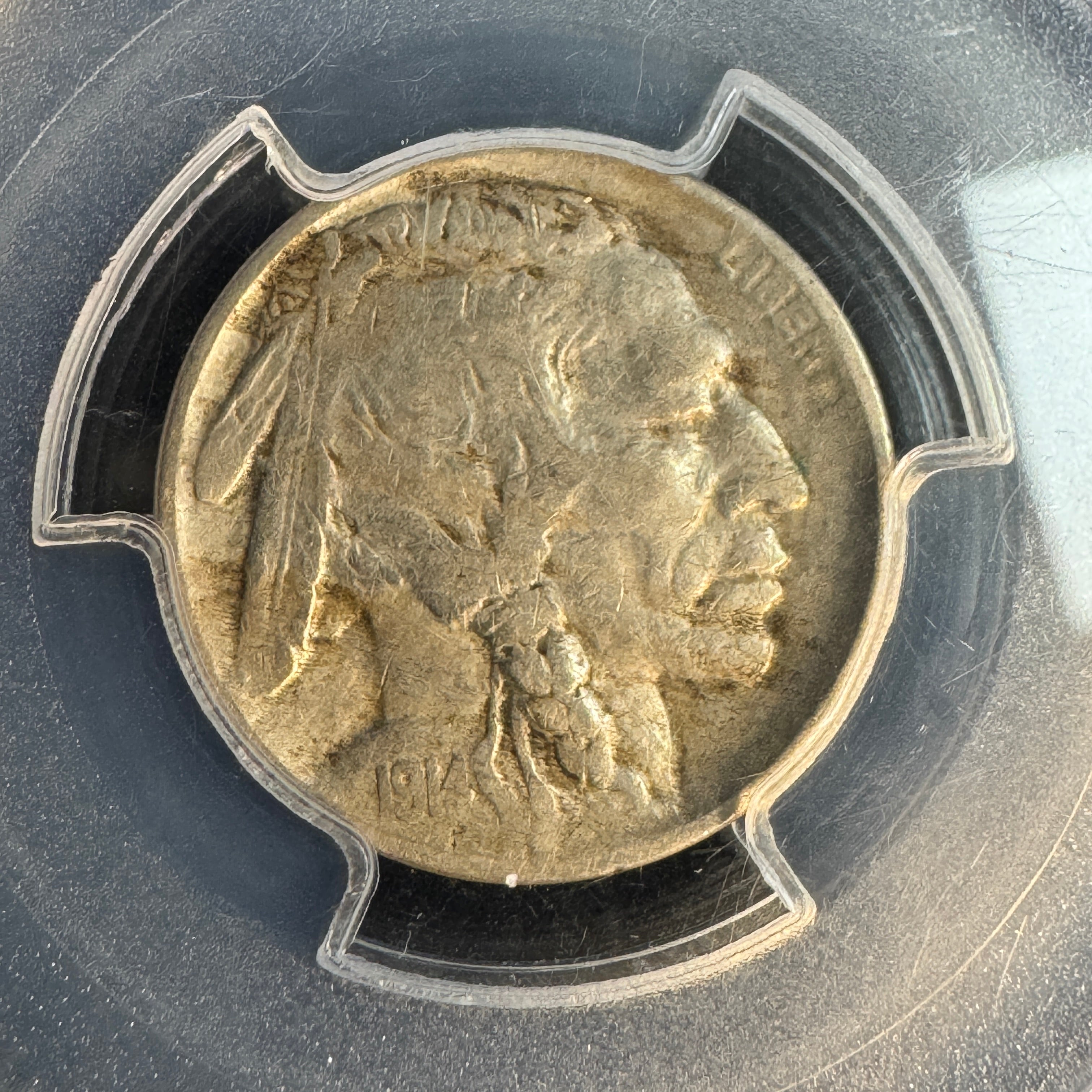 1914-D Buffalo Nickel 5c, PCGS VF-20