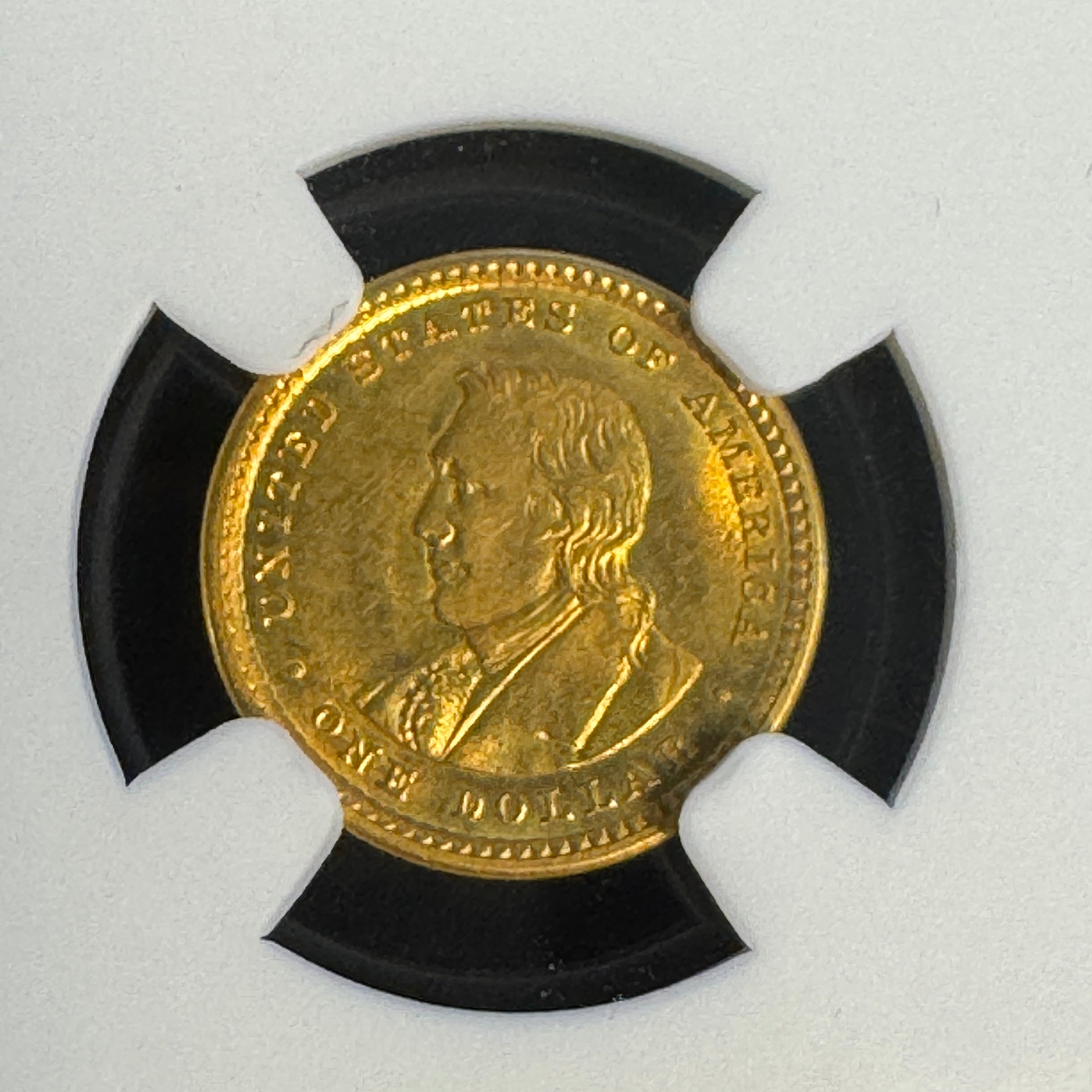 1905 Lewis & Clark Commemorative Gold Dollar, Ex-Eric P. Newman, NGC MS-64