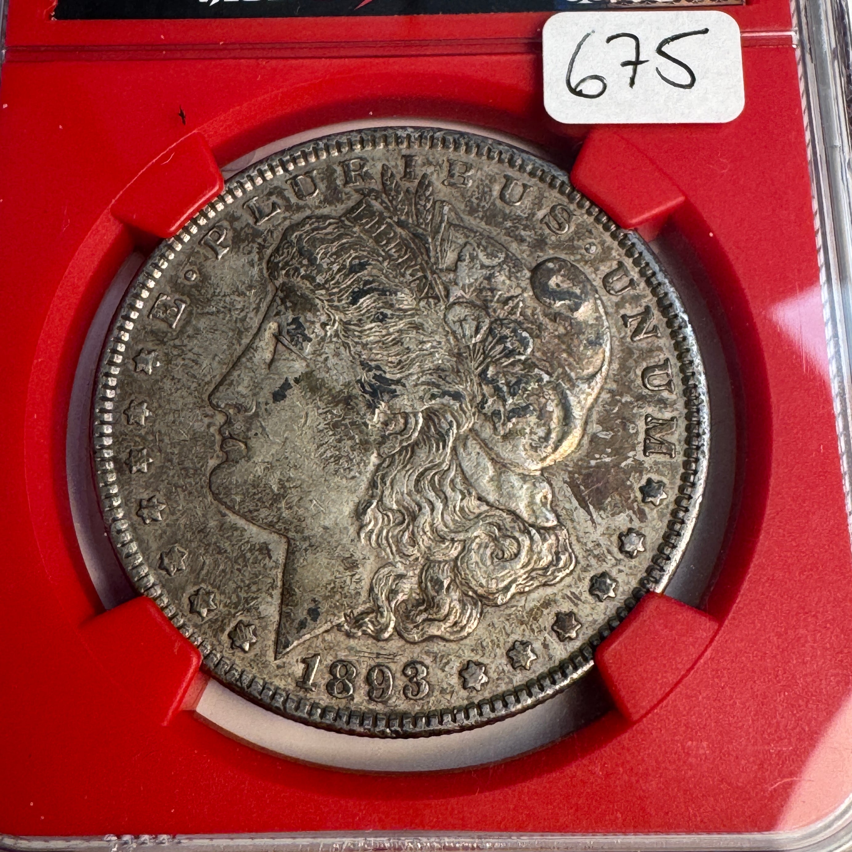 1893 Morgan Silver Dollar - Vaultbox NGC XF-40