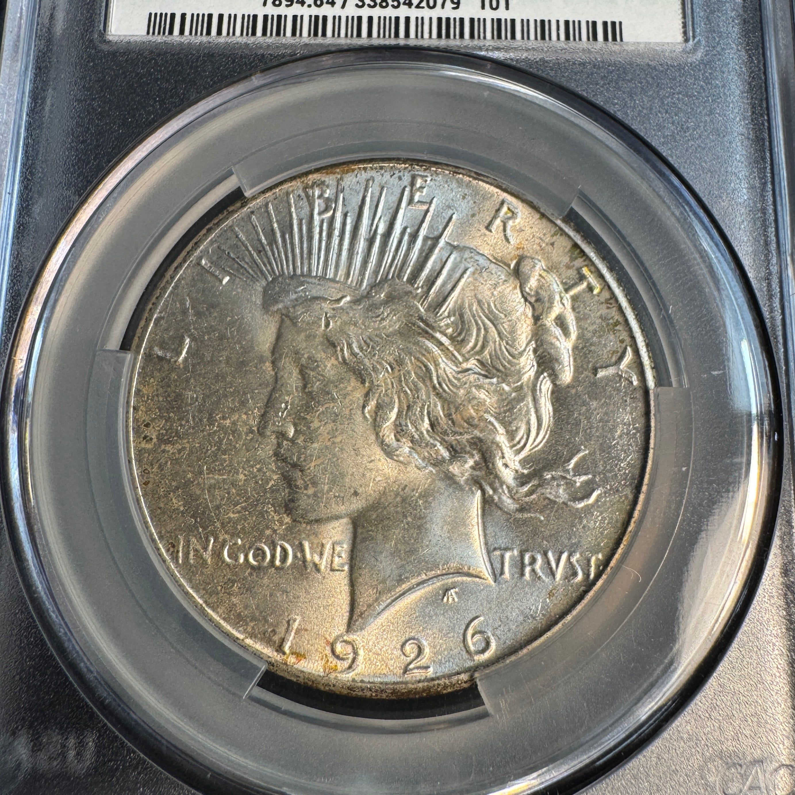 1926 (P) Peace Silver Dollar, CAC MS-64