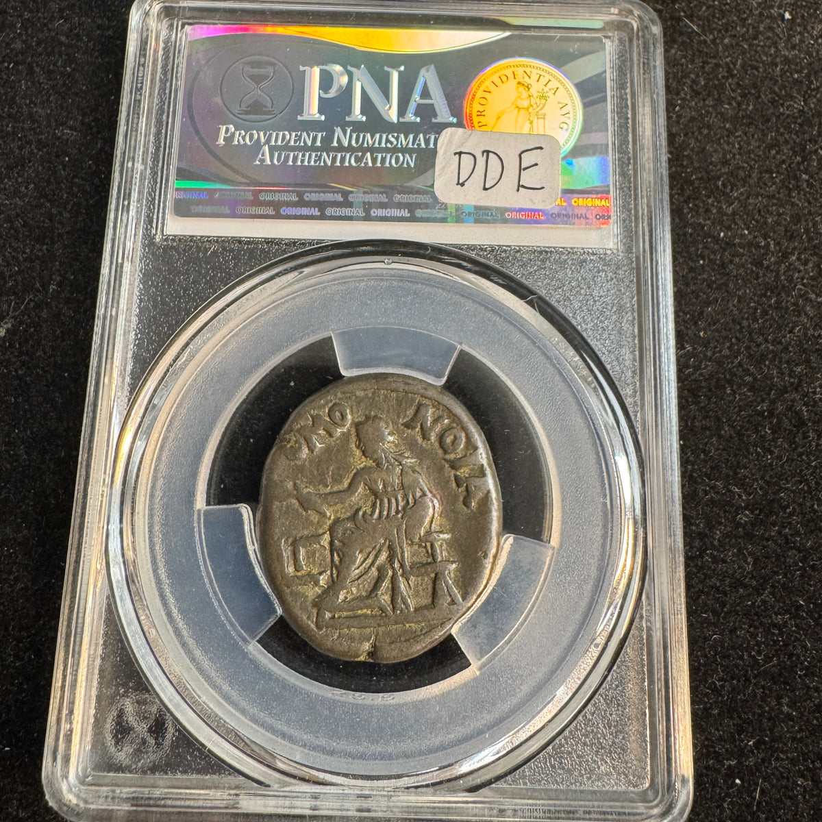 Titus the Destroyer (79-81 AD) Roman Egypt BI Tetradrachm, Alexandria RY 3 (80/81 AD) RV: Homonoia - PNA VF