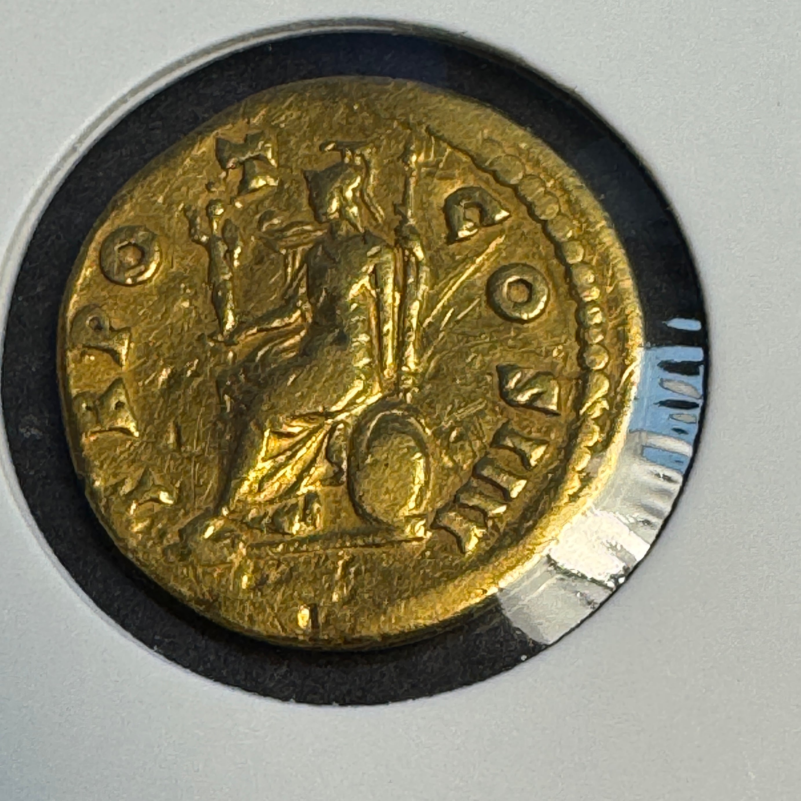 (138-161 AD) Antoninus Pius Cos IIII Roman Empire AV Aureus, Rx: Roma Std. L, 6.94g, VF