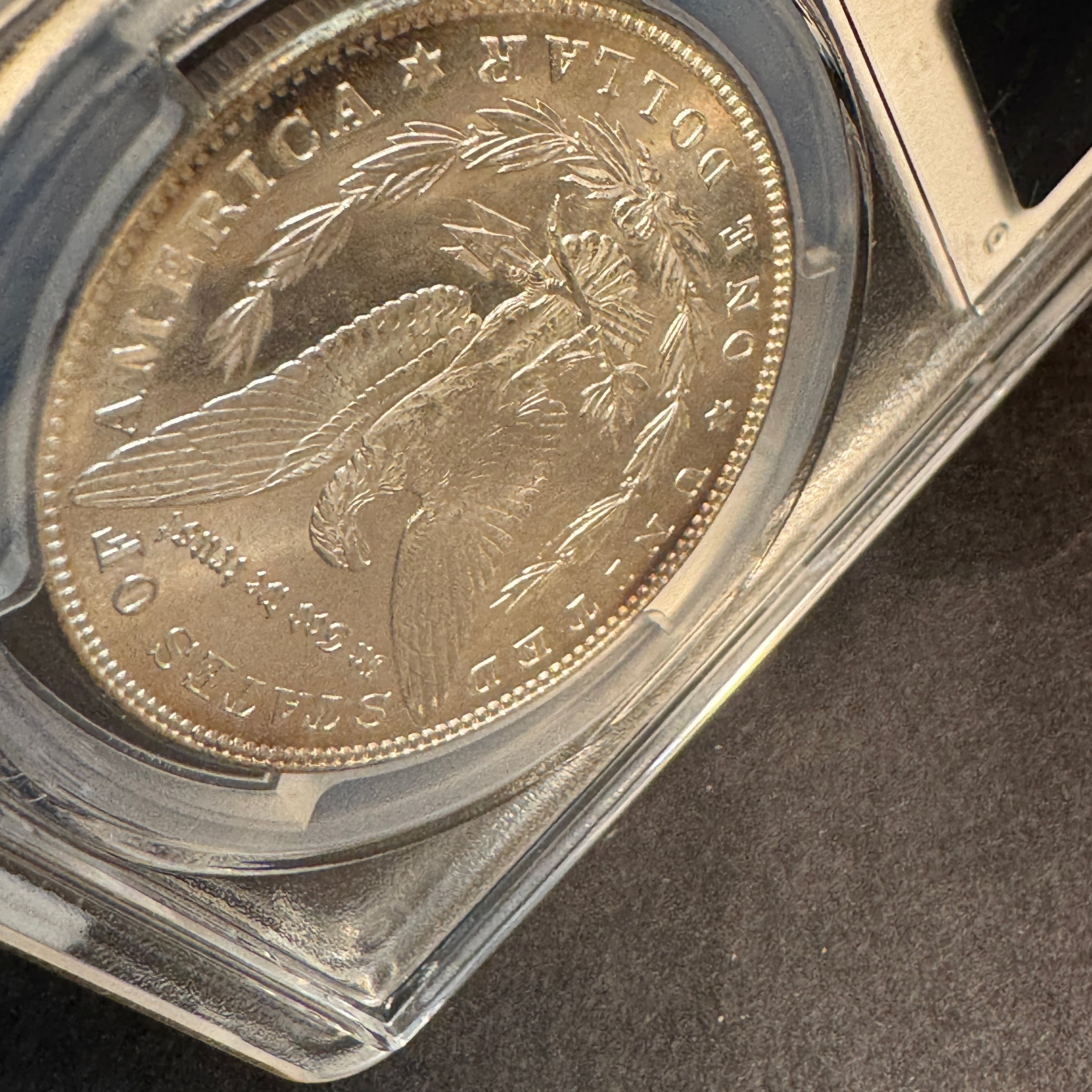 1883 Morgan Silver Dollar, PCGS MS-64 PL, Prooflike! Green CAC Approved 🟢